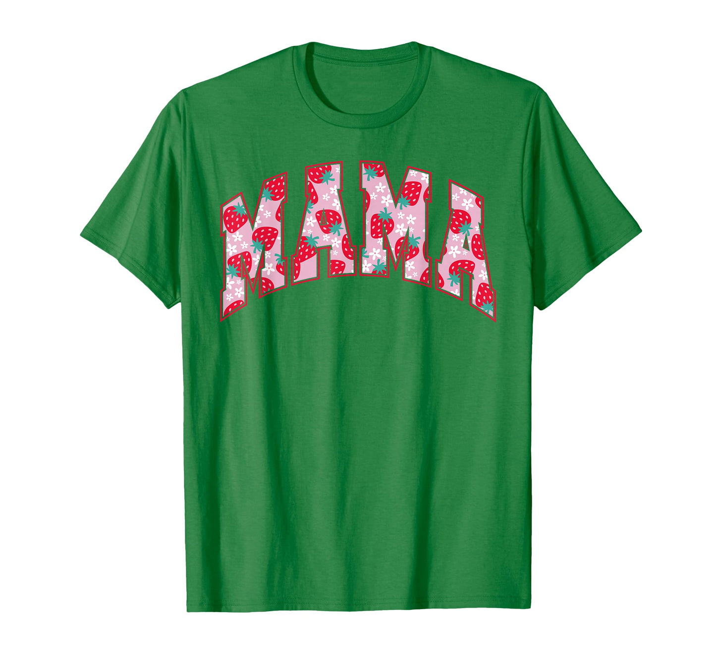 Mama Of The Berry First Birthday Strawberry Family Matching T-Shirt