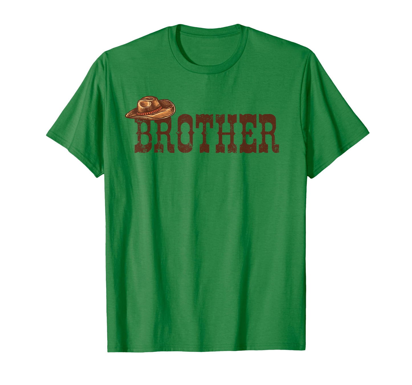 Brother Western Family Matching Birthday Cowboy Cowgirl T-Shirt