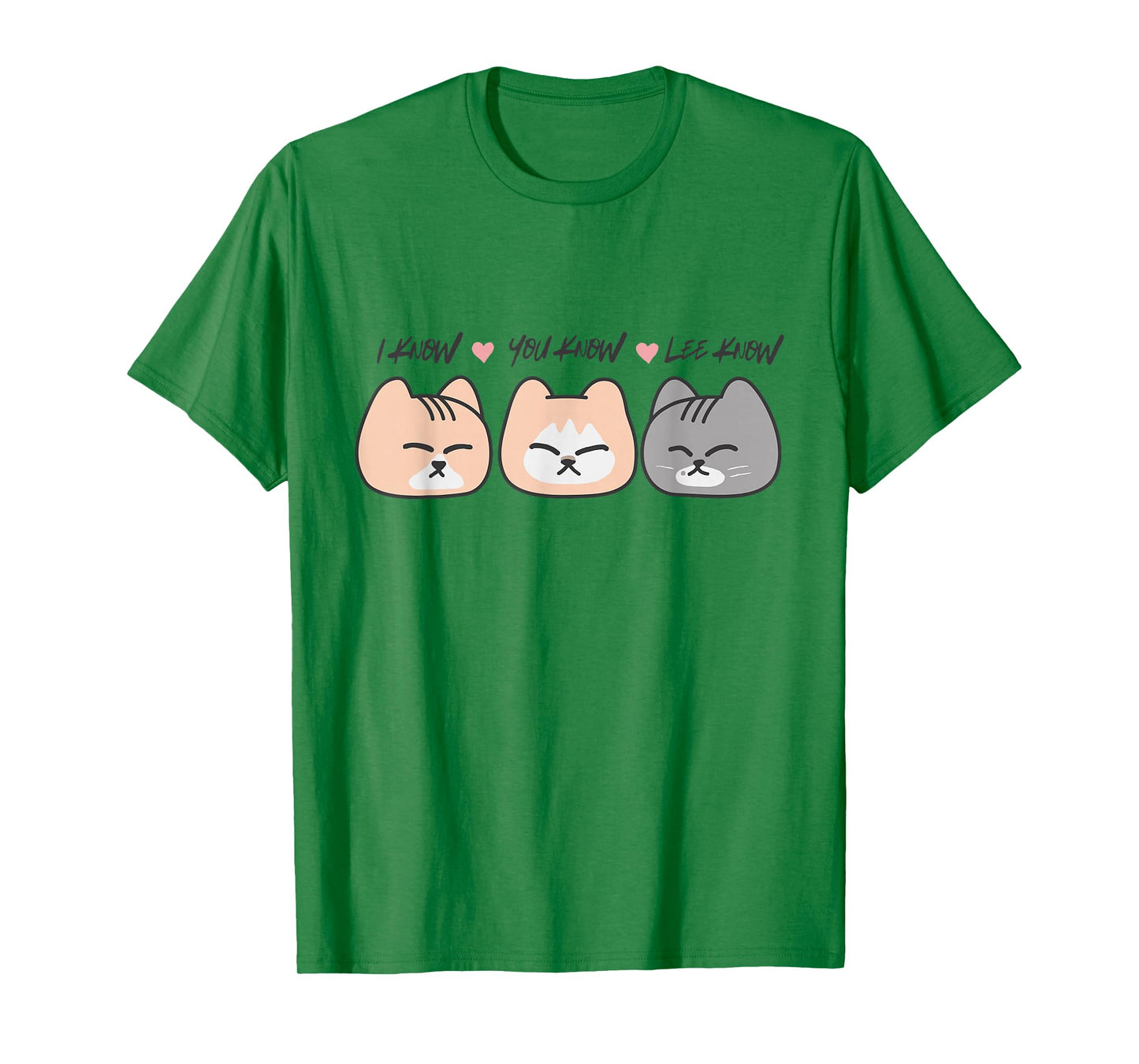 I Know You Know Lee Know Funny Wordplay Cat Mom Cat Lover T-Shirt