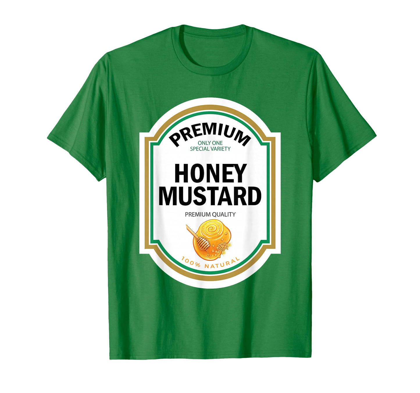 Honey Mustard DIY Halloween Funny Matching Costume Label T-Shirt