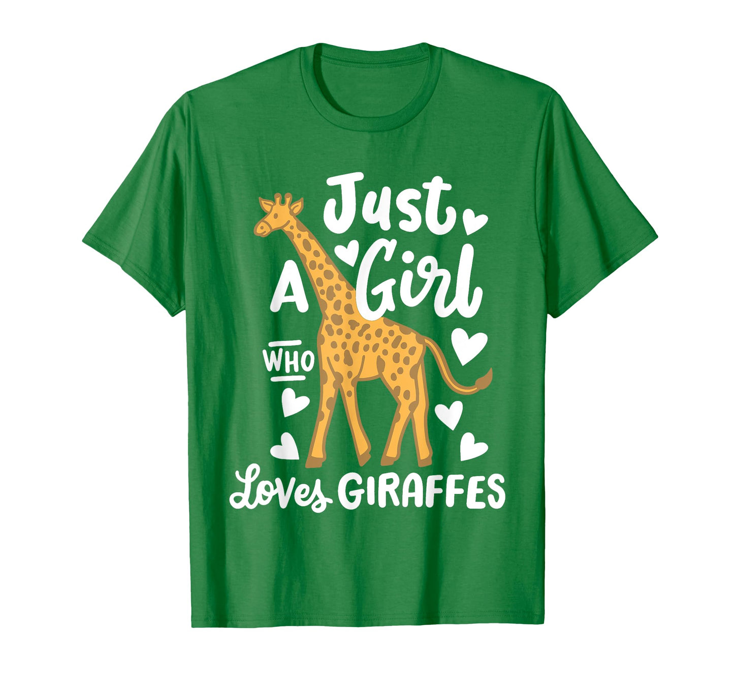 Giraffe Just a Girl Who Loves Giraffes T-Shirt