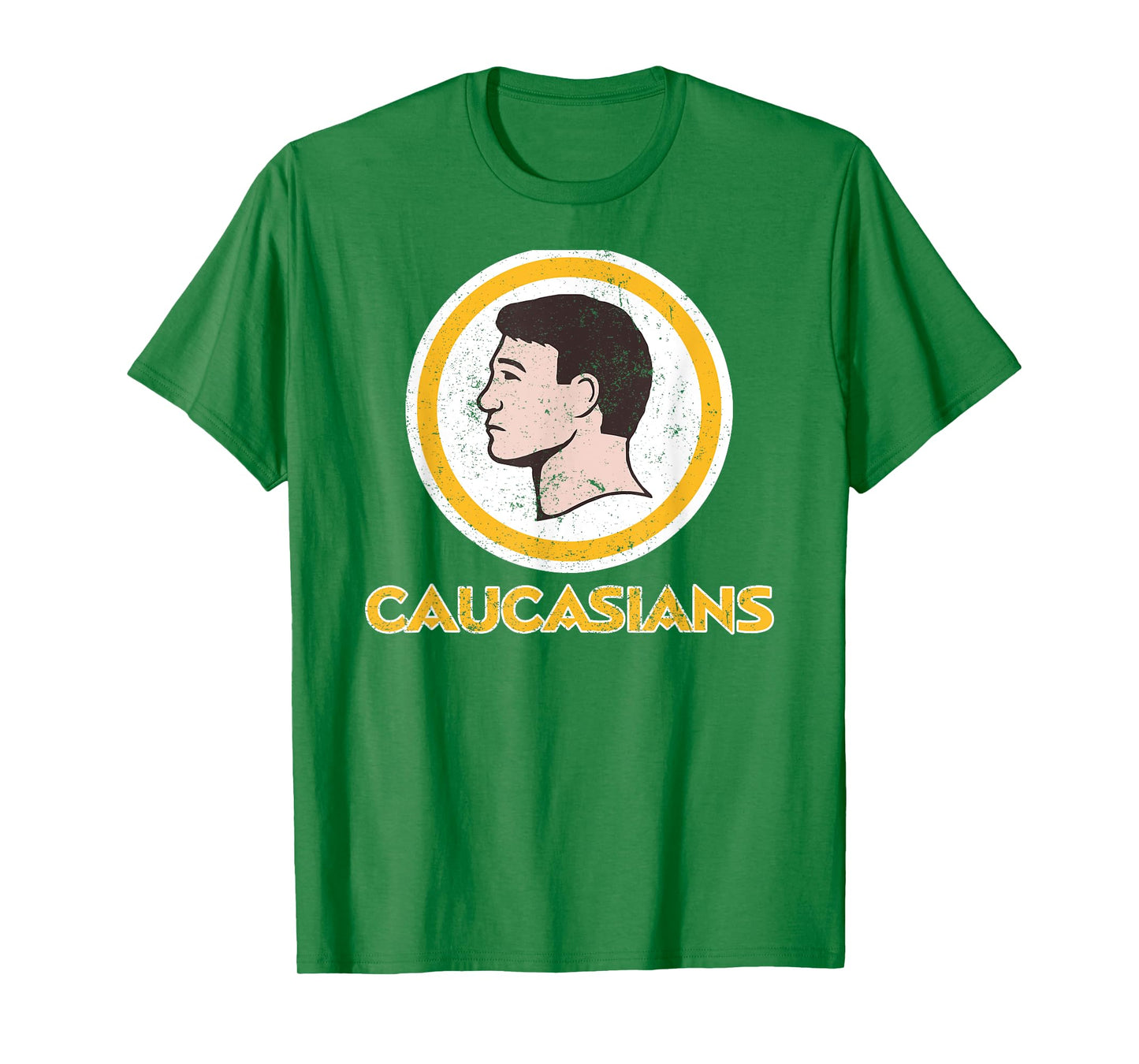 Caucasians Funny Vintage Caucasians Pride T-Shirt