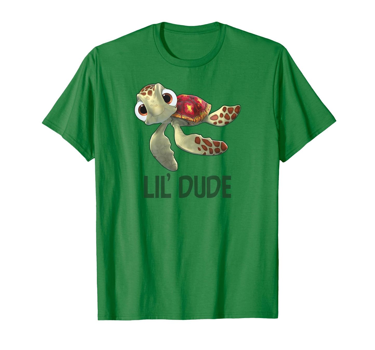 Disney Pixar Finding Nemo Lil' Dude Cool Son Big Chest Logo T-Shirt
