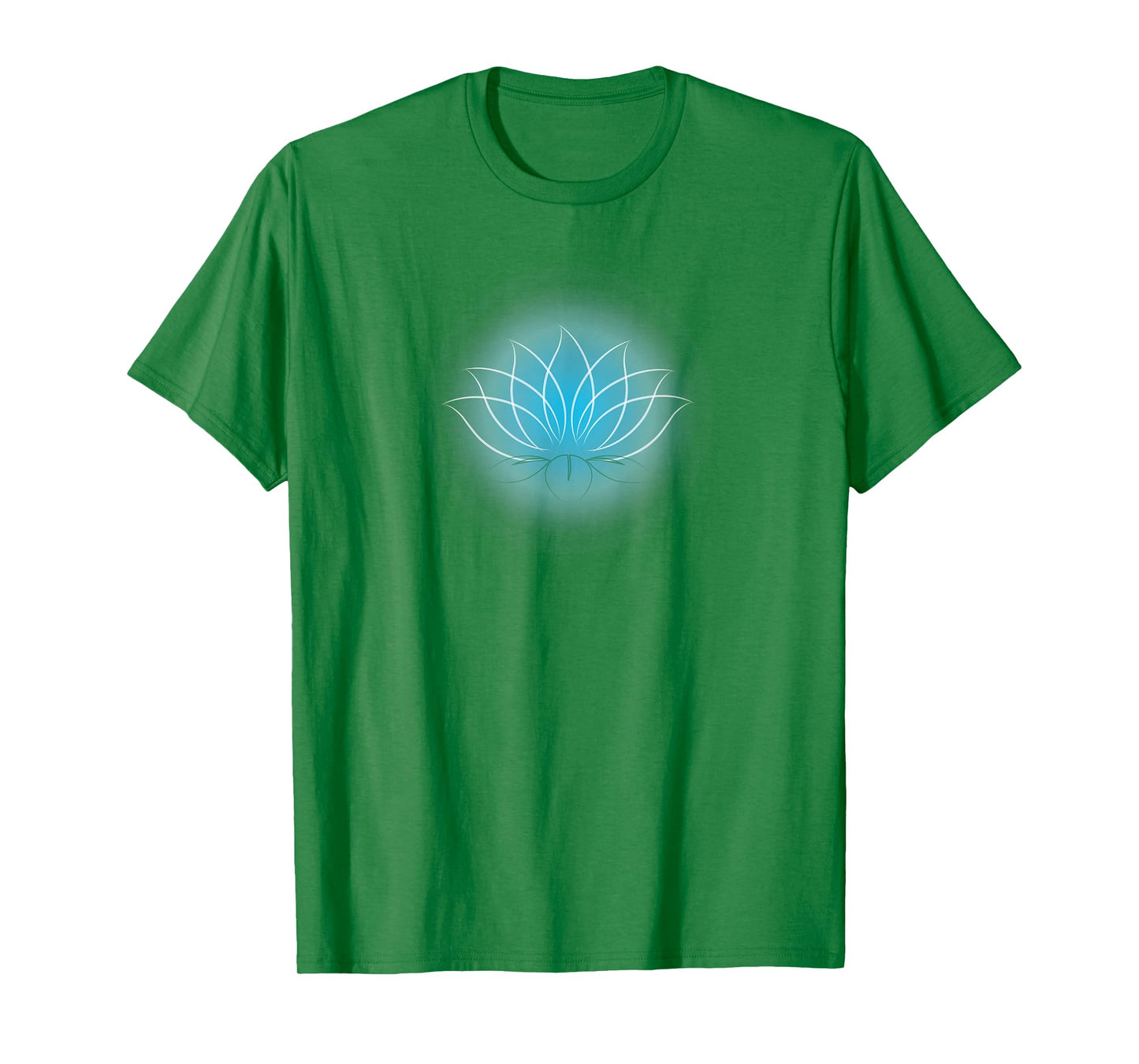 Lotus Flower Sky Blue T-shirt