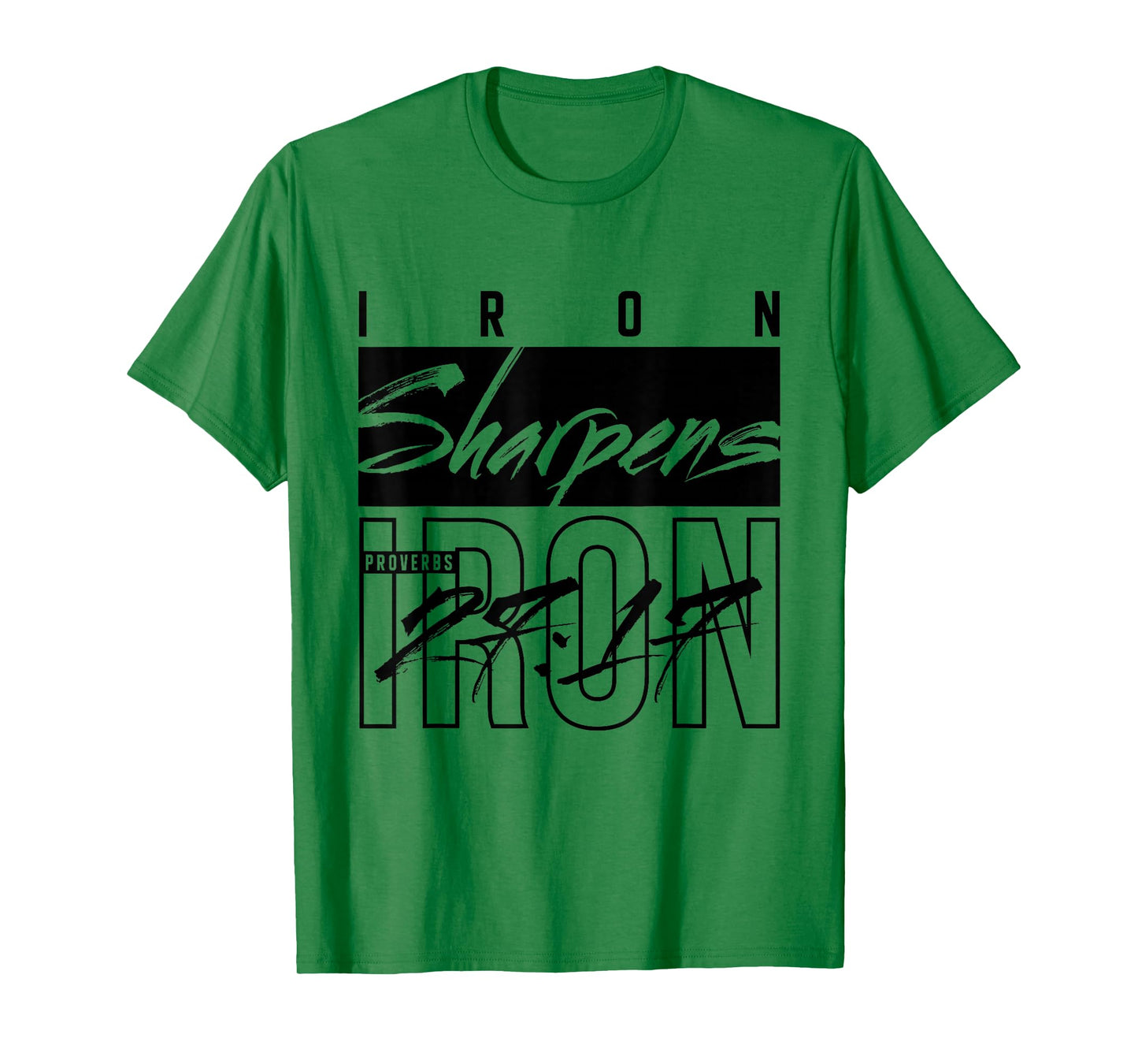 Iron Sharpens Iron Christian Bible Faith Religious Christian T-Shirt