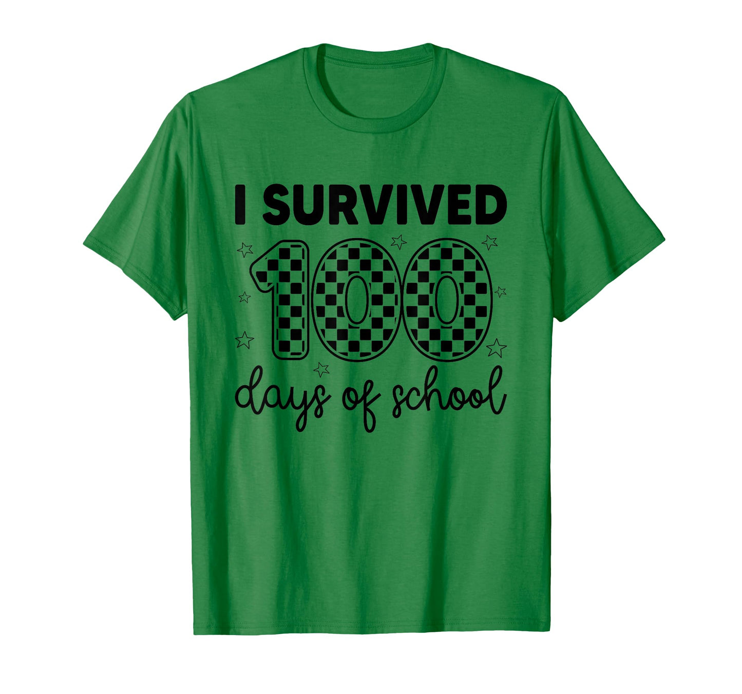 I Survived 100 Days of School Students Teachers 100th Days T-Shirt