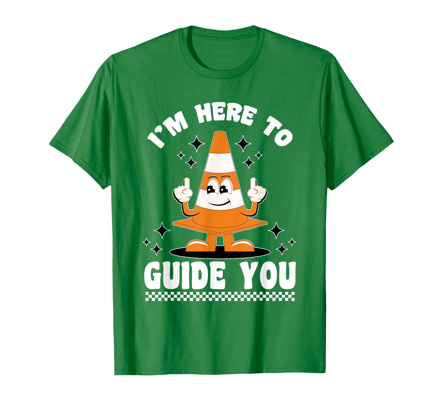 Halloween Traffic Cone Costume Safety Road Cone T-Shirt