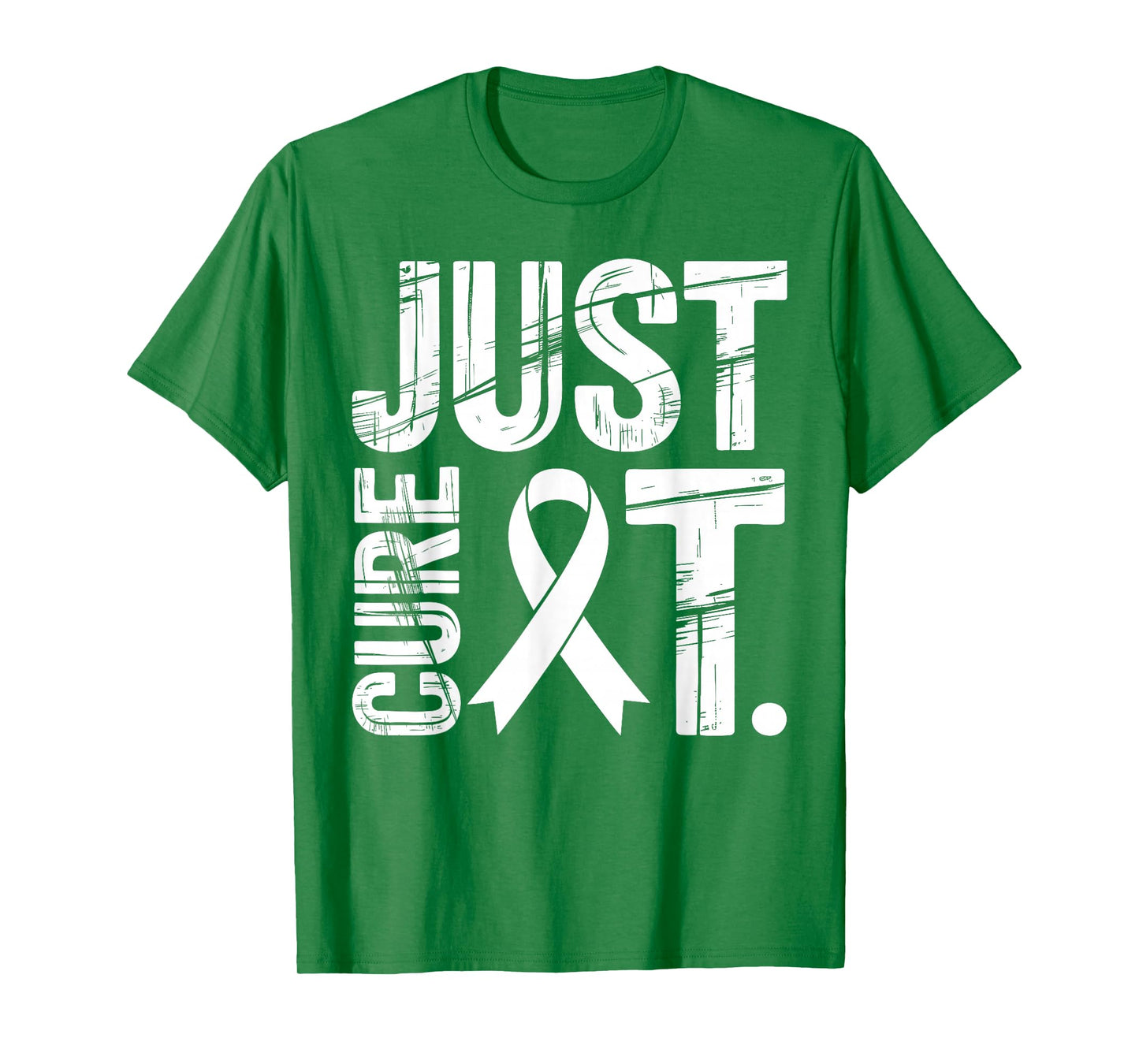 Just Cure It Pink Ribbon Breast Cancer Awareness Men Women T-Shirt