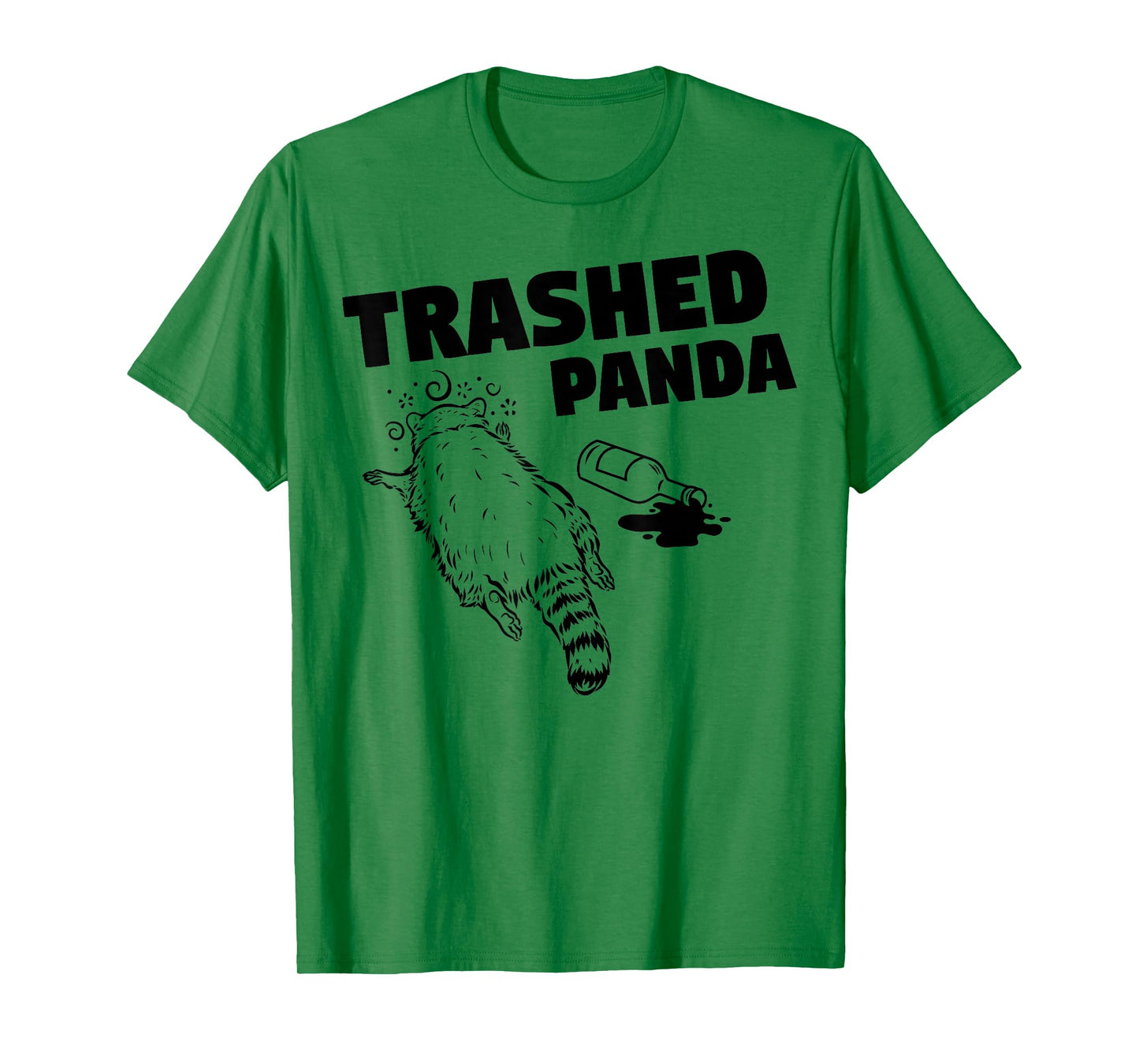 Trash Panda Drunk Racoon Funny T-Shirt