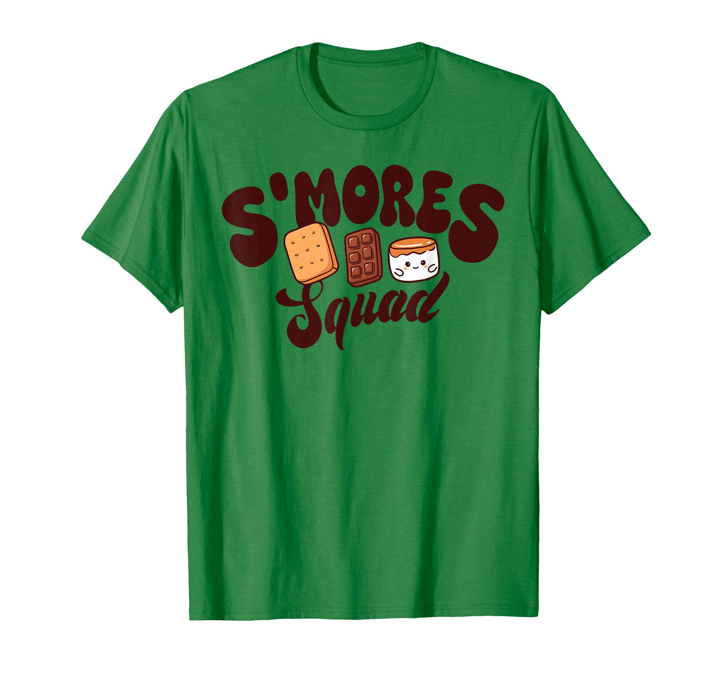 S'mores Squad Camping Campfire Chocolate Marshmallow S'more T-Shirt