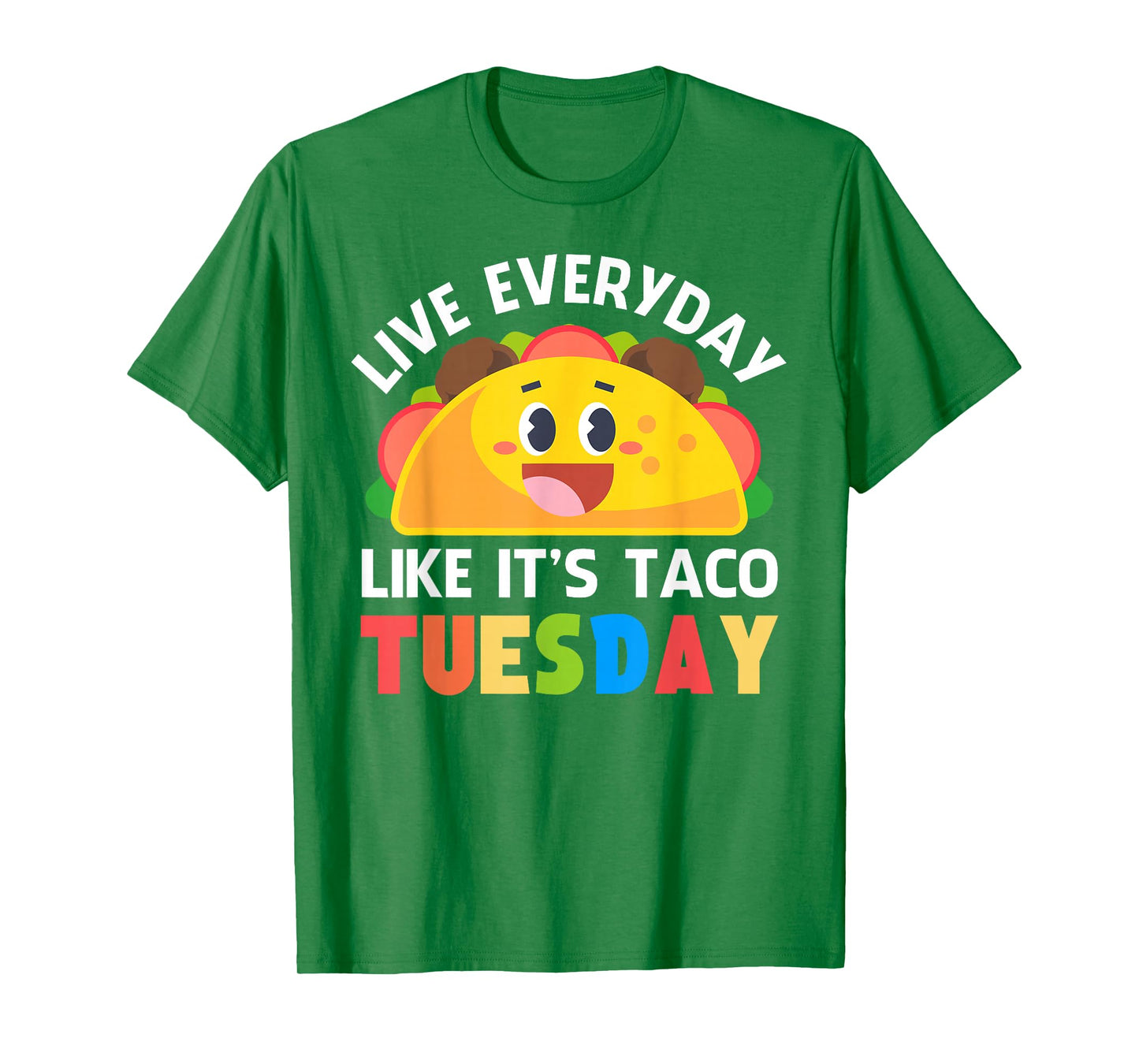 Taco Shirt Women Kids Boys Girls Everyday Like Taco Tuesday T-Shirt