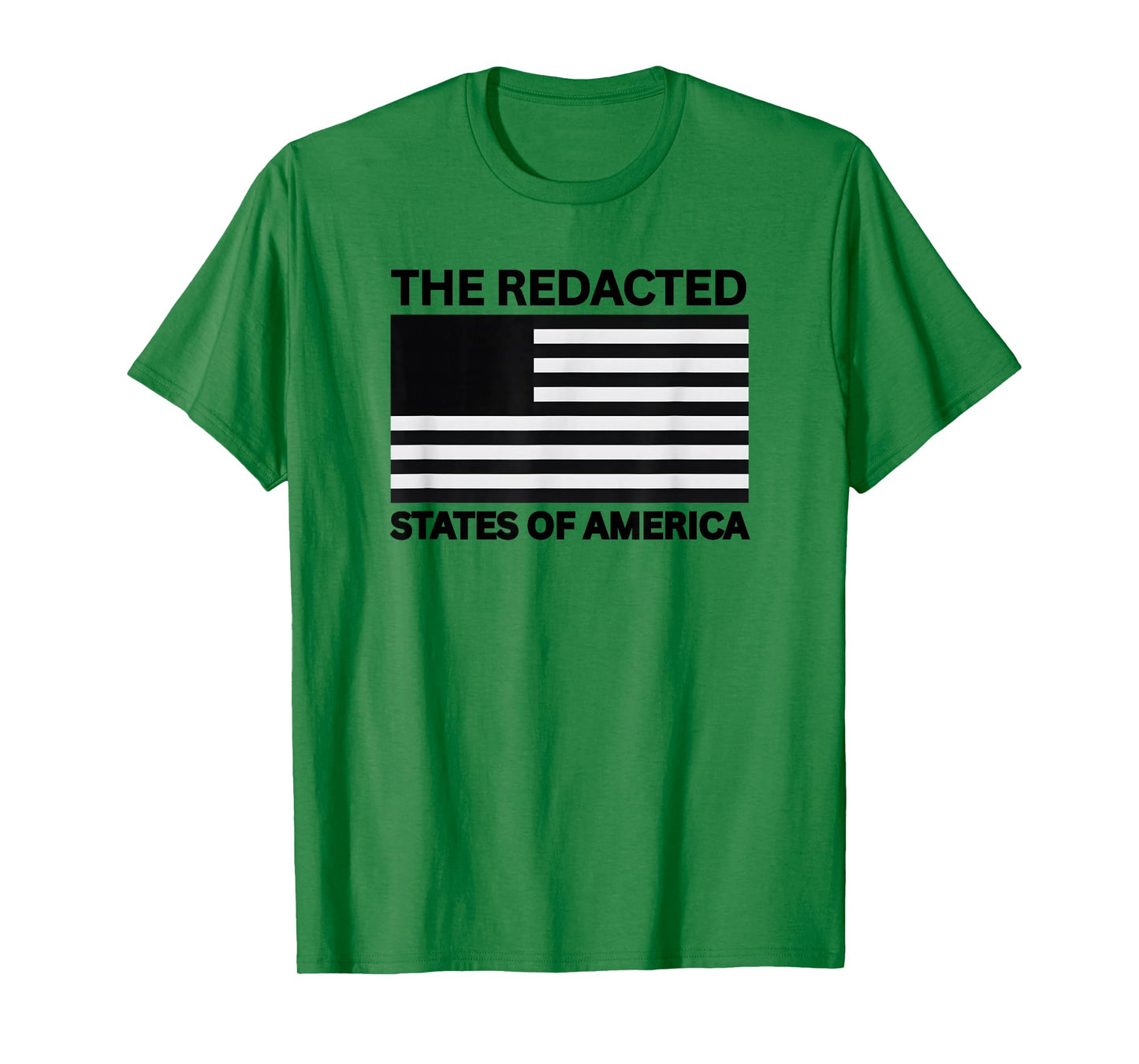The Redacted States of America, Funny Sarcastic Adult Humor T-Shirt