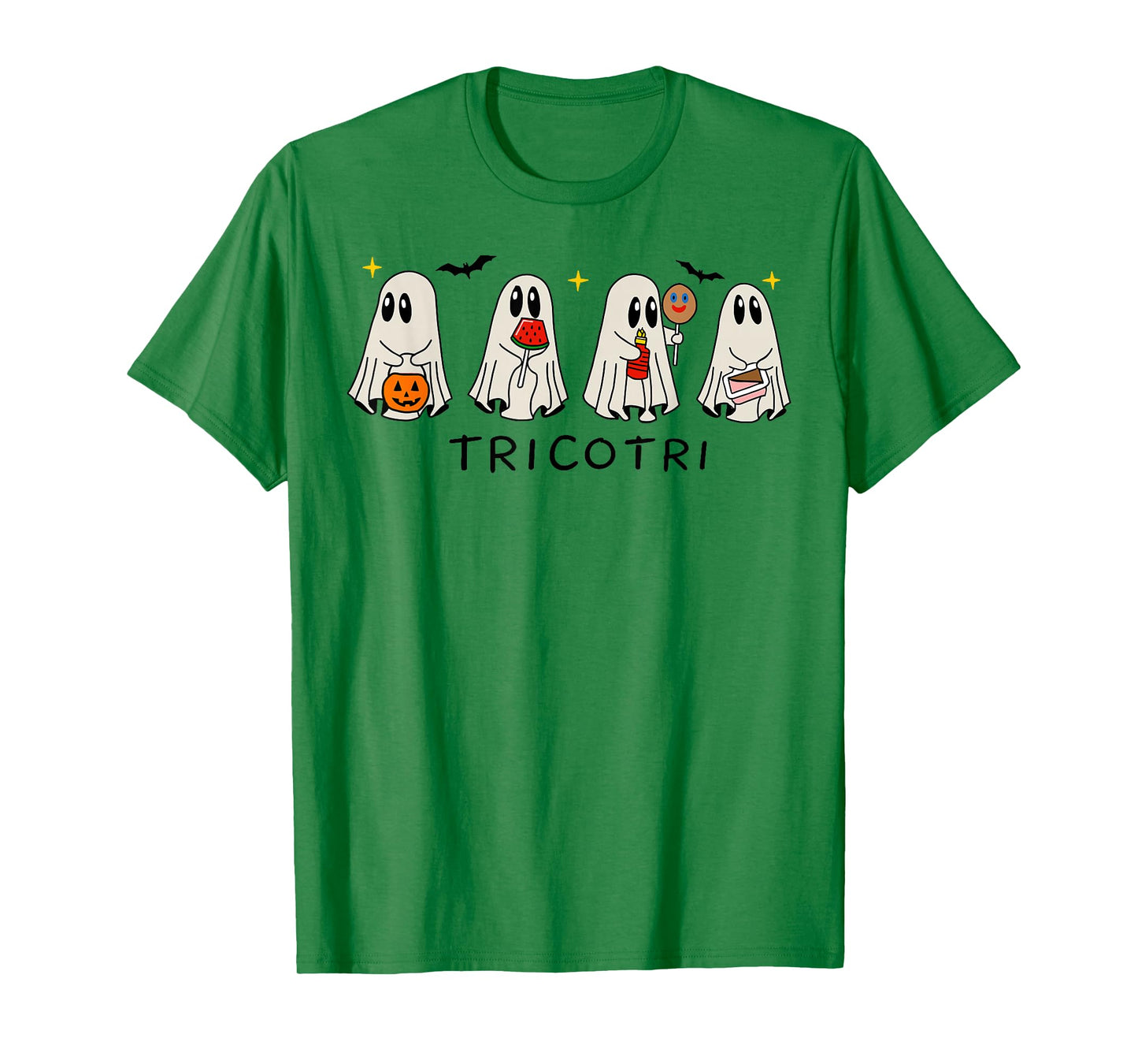 Retro Tricotri Mexican Ghost Hispanic Mexicano Halloween T-Shirt
