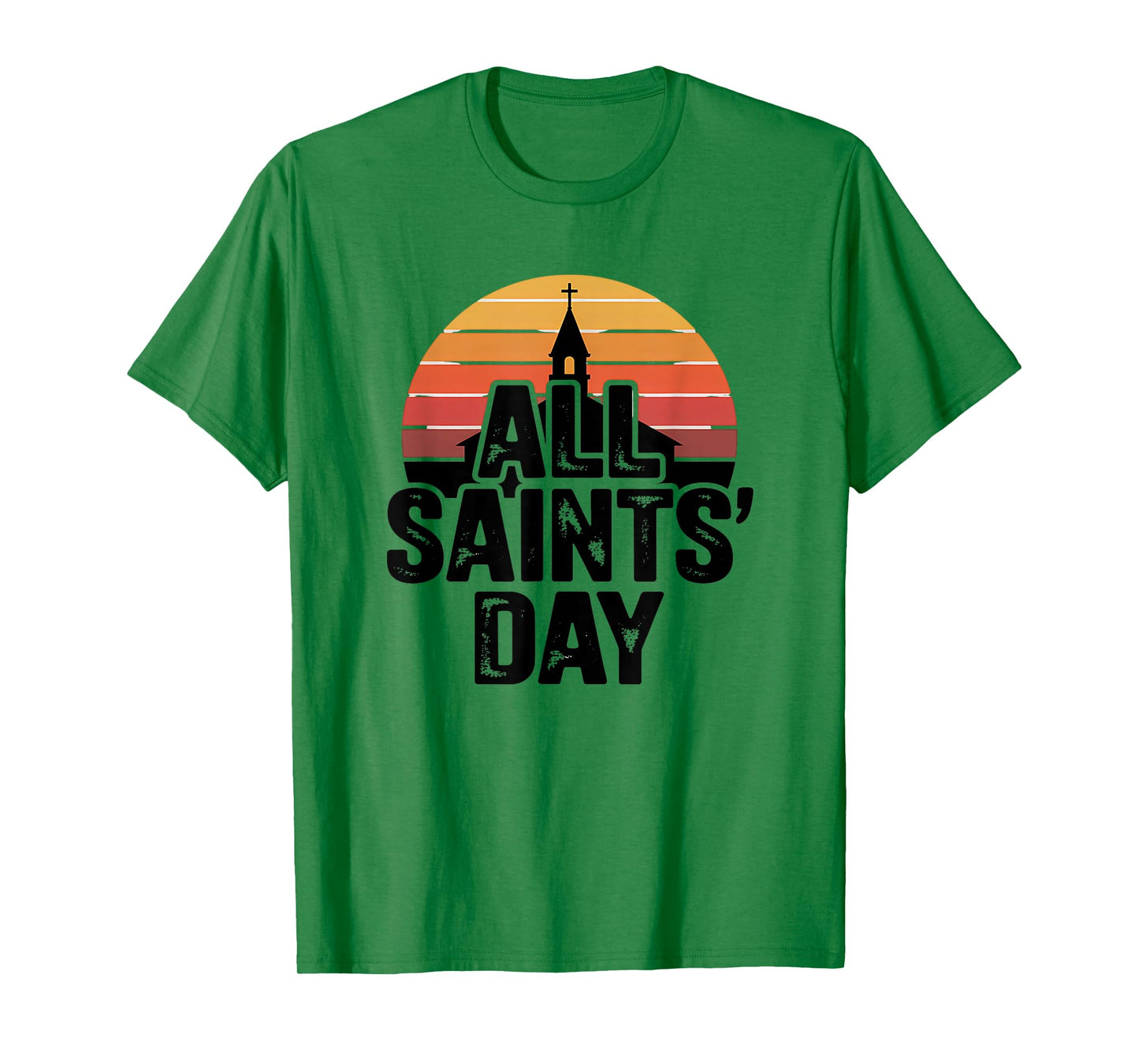 All Saints’ Day Church Sunset T-Shirt