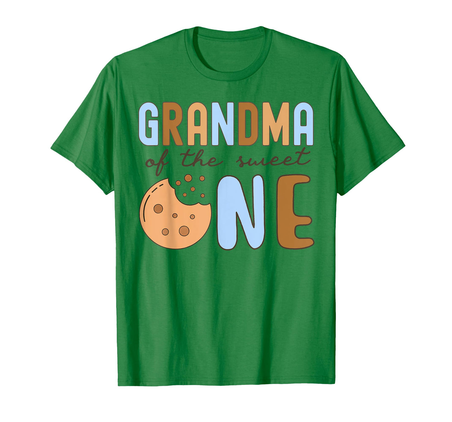 Grandma Of The Sweet One Cookies and Milk 1st Birthday T-Shirt