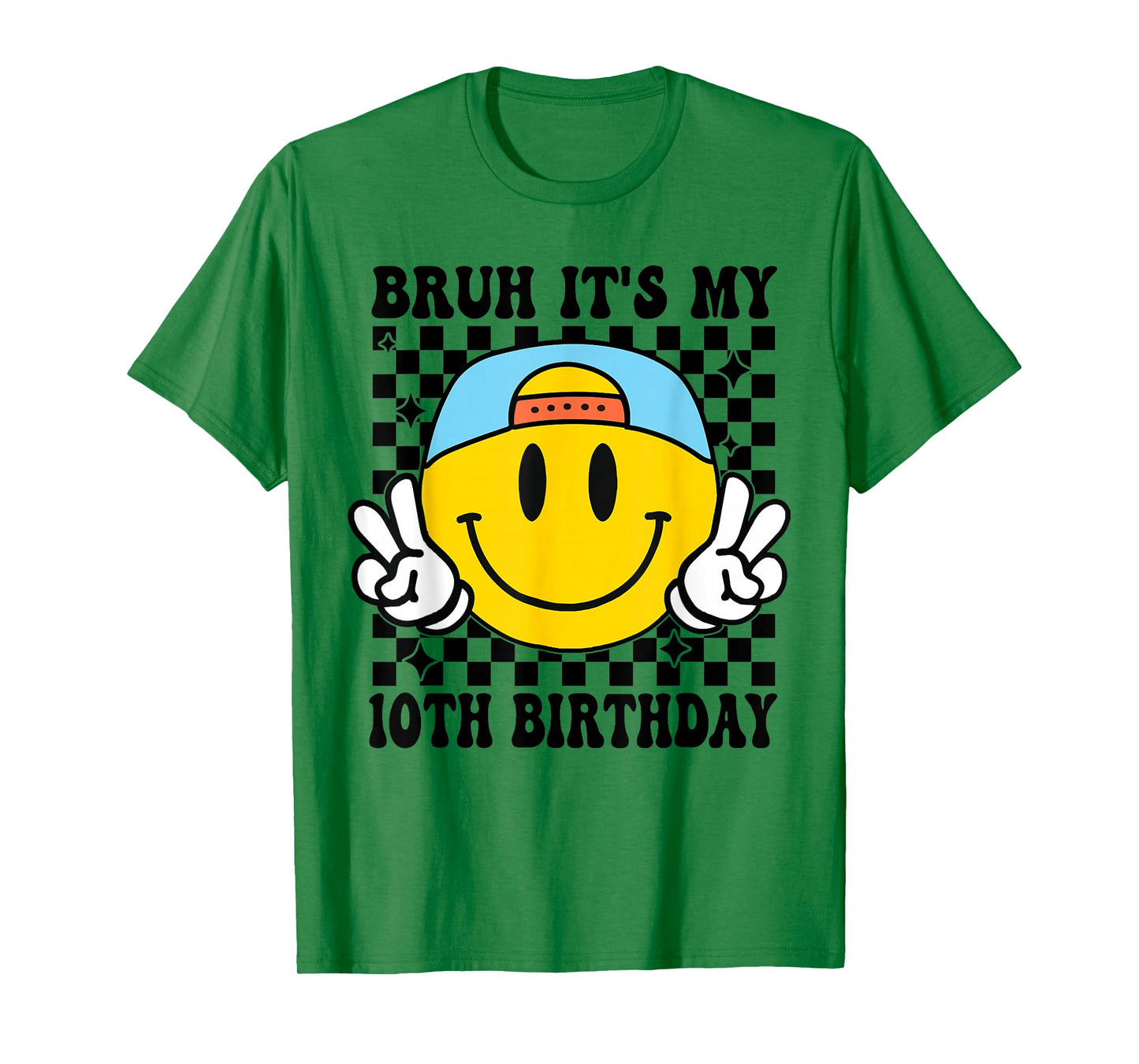 Bruh It's My 10th Birthday 10 Year Old Birthday Boys Girls T-Shirt