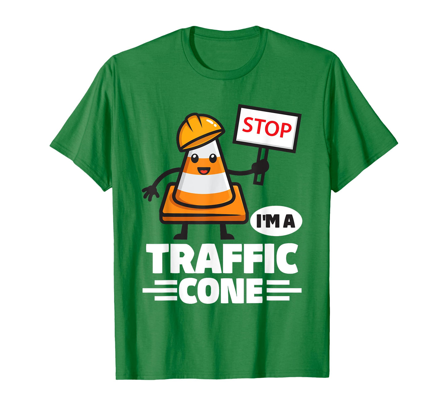 Halloween Traffic Cone Costume I'm A Traffic Cone T-Shirt