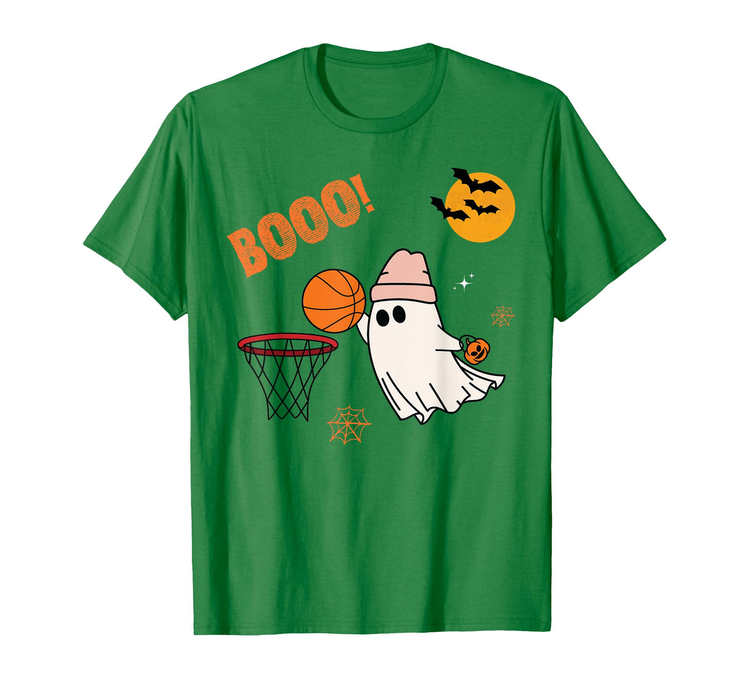 Halloween Basketball Spooky Funny Basketball Halloween T-Shirt