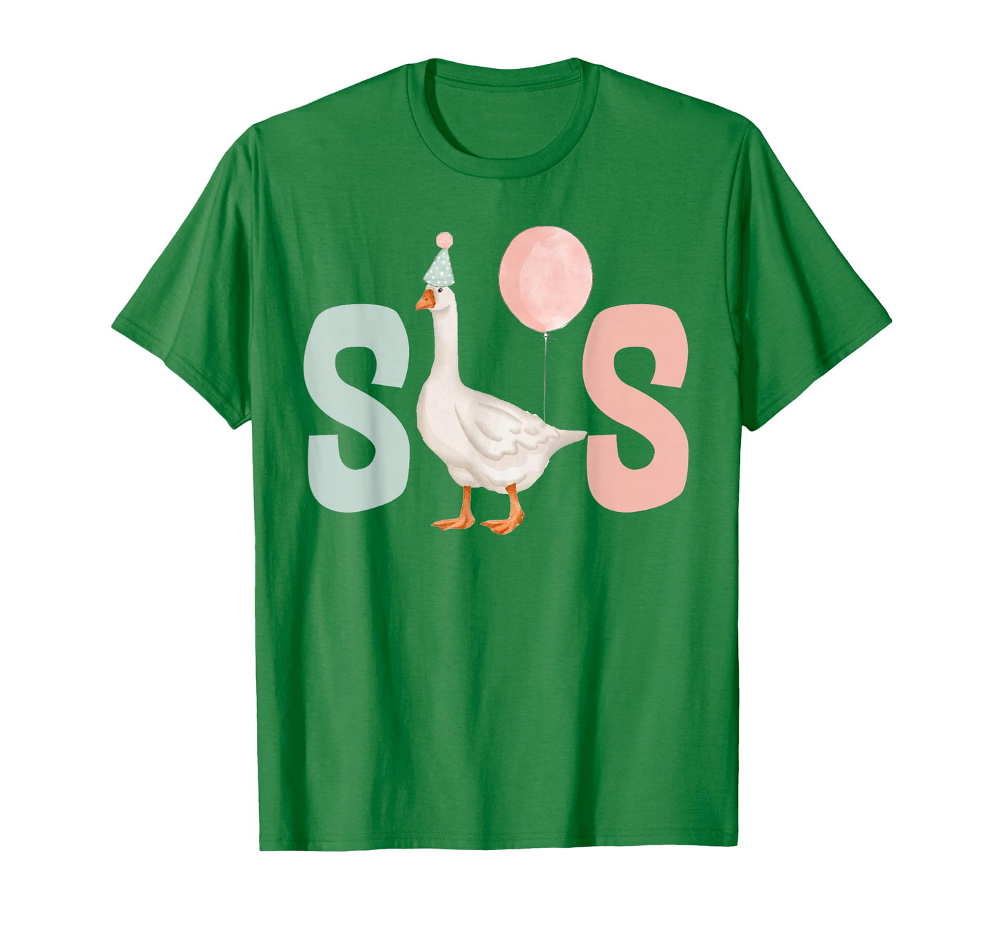 One Silly Goose Sister 1st First Birthday Family Matching T-Shirt