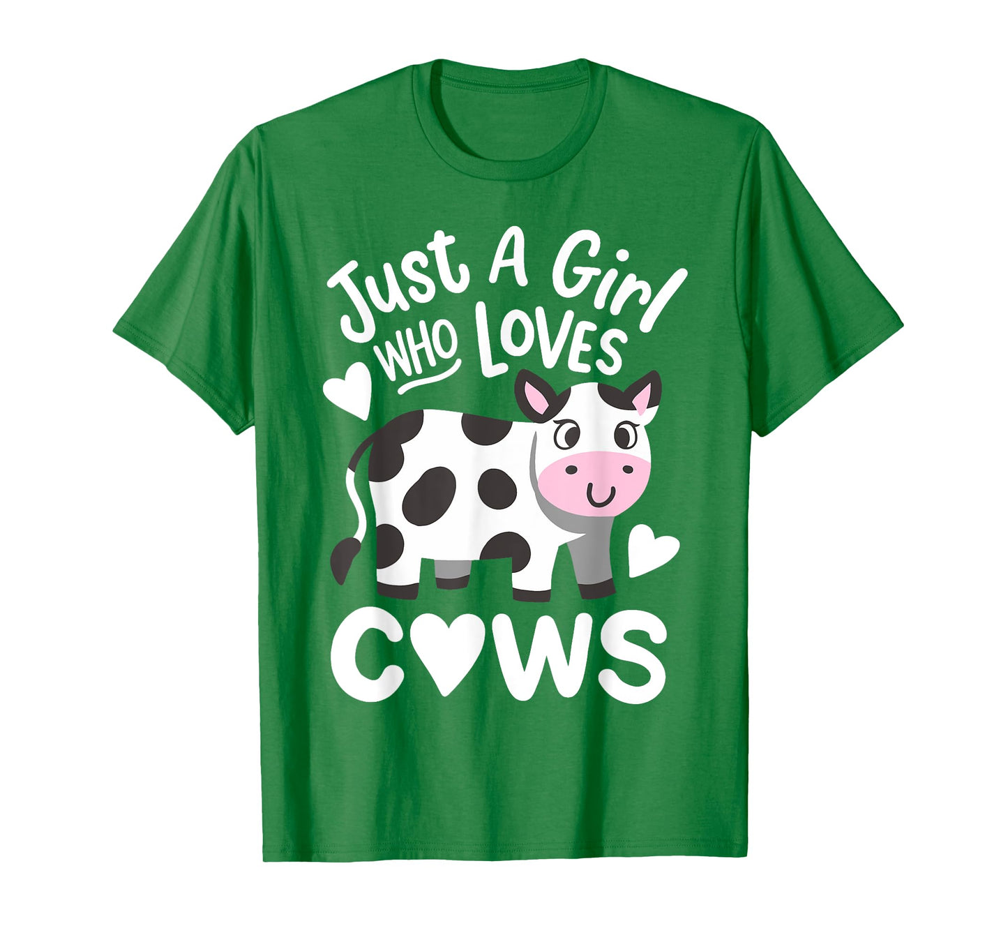 Cow Just a Girl Who Loves Cows T-Shirt