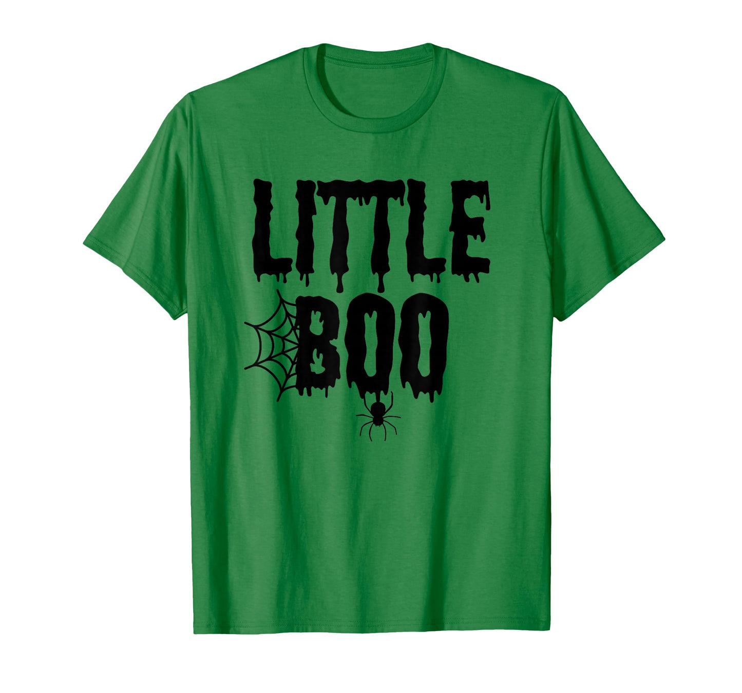 Little Boo Funny Halloween Shirt for Kids Costume Family T-Shirt