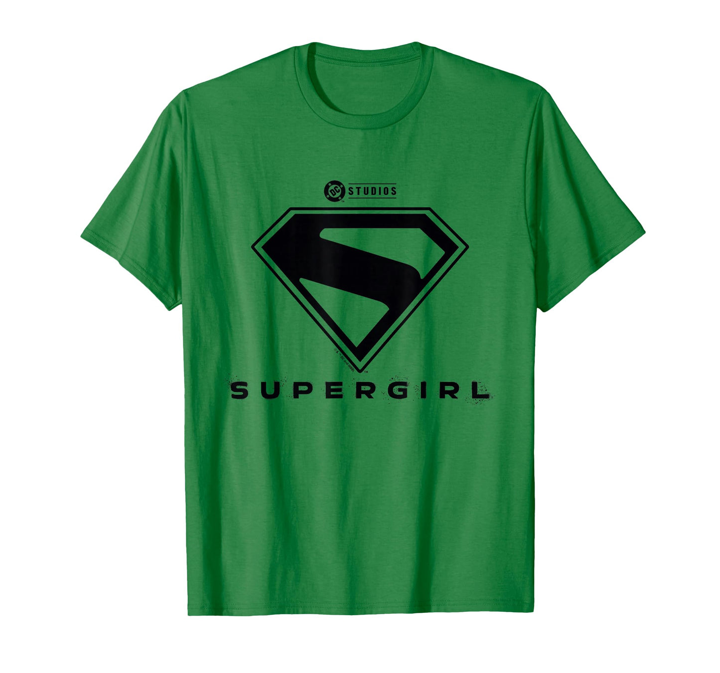 Supergirl 2026 Black Shield T-Shirt