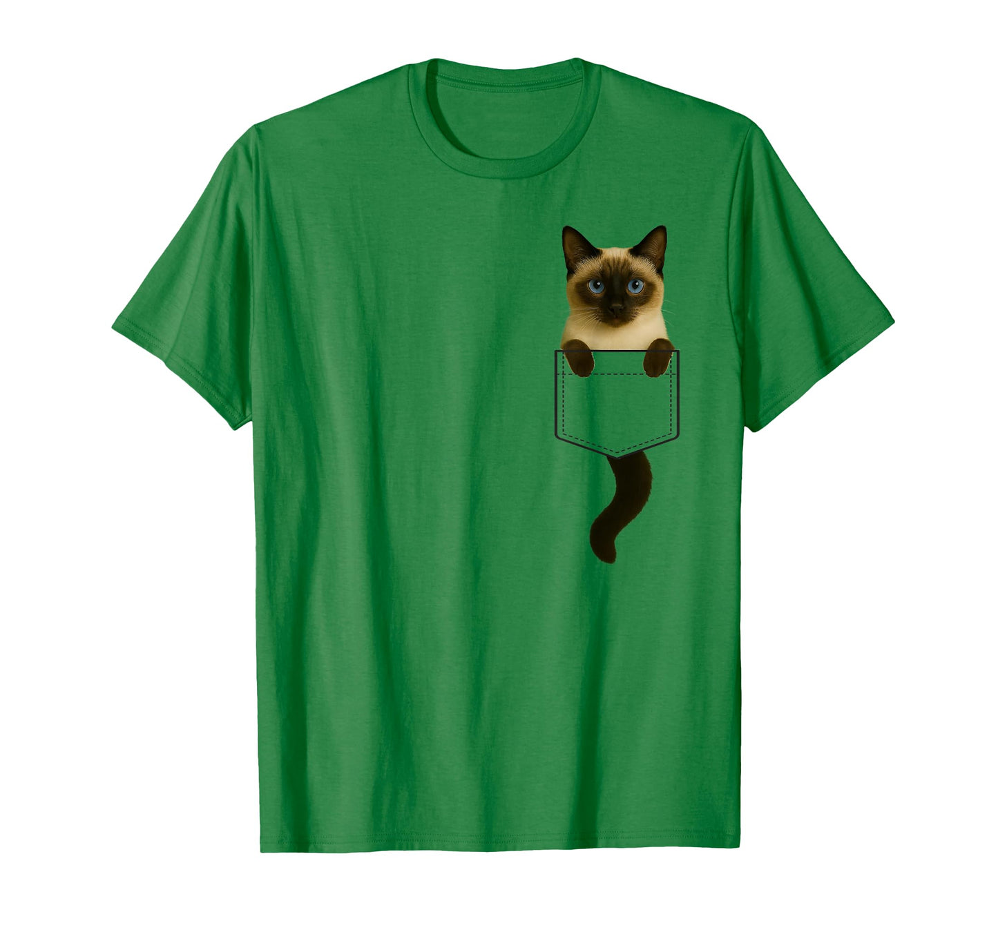 Funny Siamese Cat Feline Kitty Lover for Women Men Adults T-Shirt