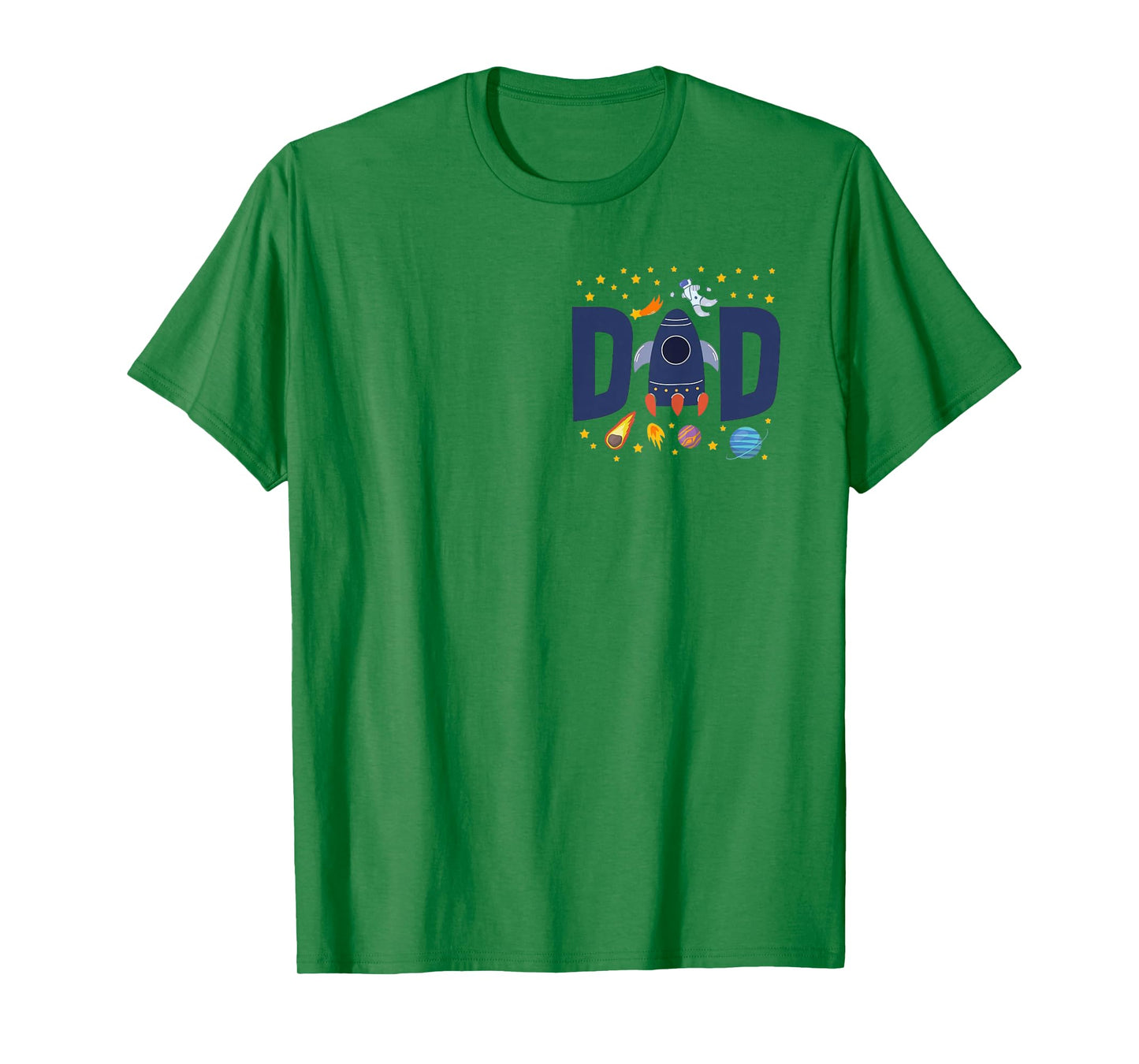 Dad of The Birthday Boy Space Astronaut 1st Birthday Family T-Shirt