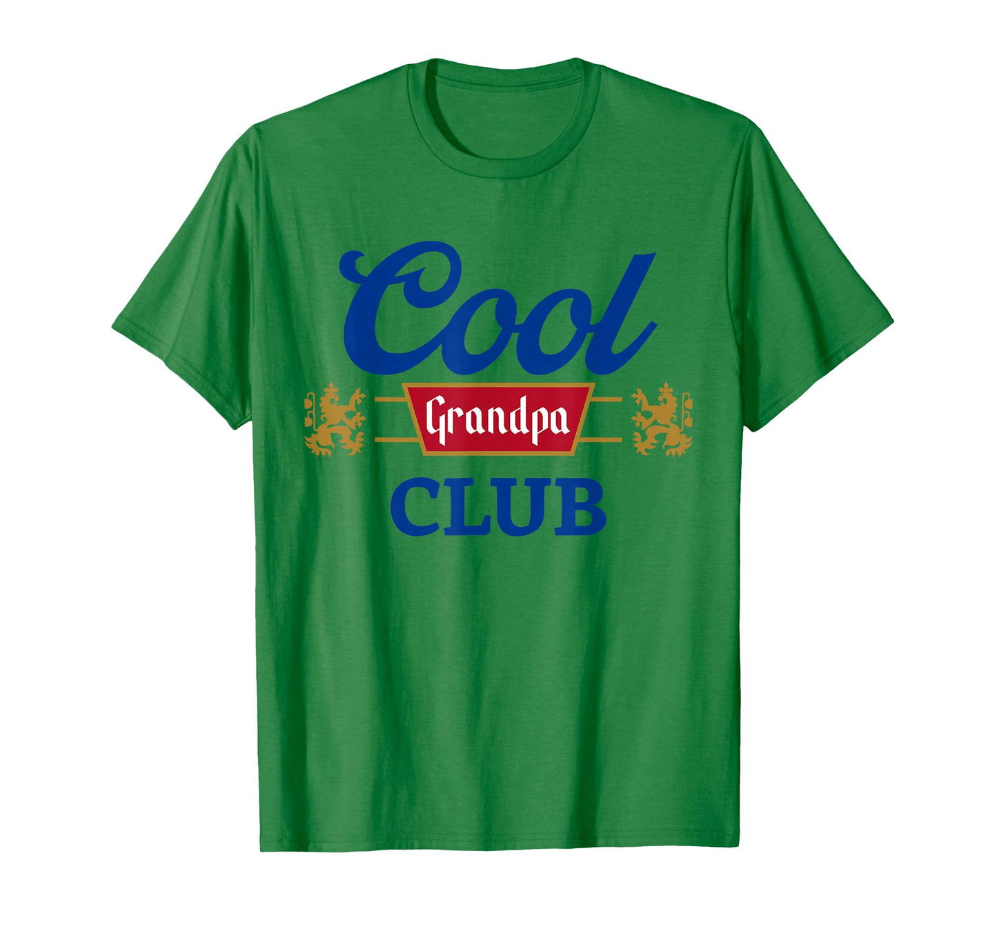 Retro Cool Grandpa Club Family Matching Father's Day for Men T-Shirt