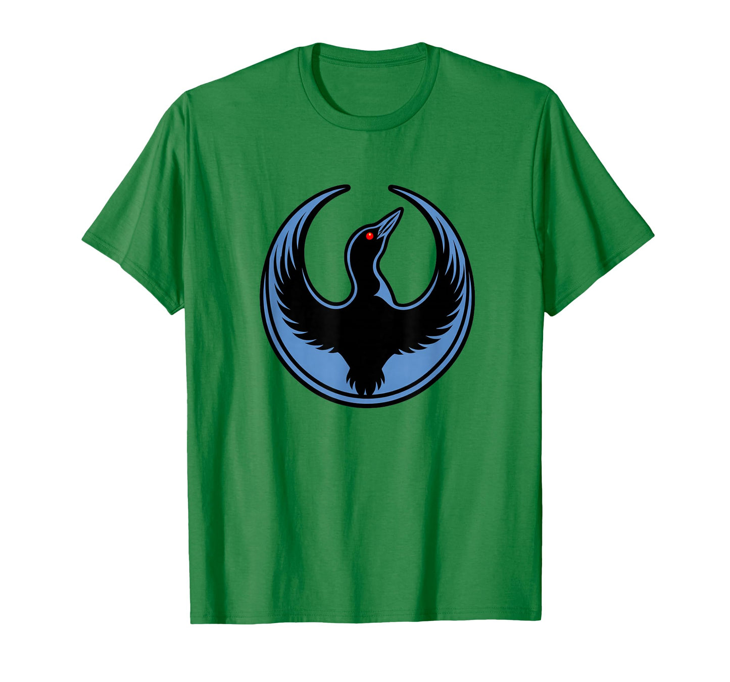 Rebel Loon Bird Crest Symbol Dark Emblem T-Shirt
