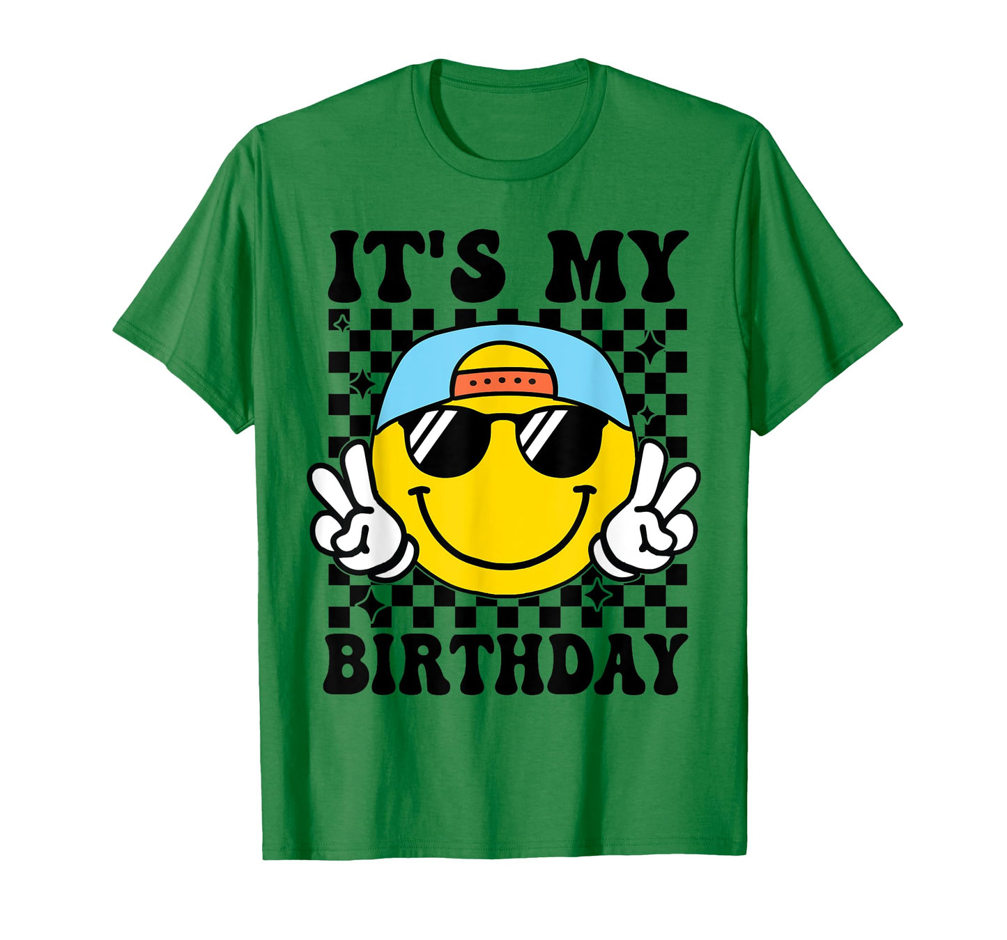 Bruh It's My Birthday Smile Birthday for Boys Kids T-Shirt