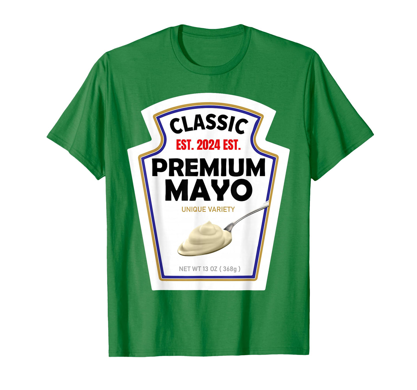 White Mayonnaise DIY Halloween Costume Couples & Group Mayo T-Shirt