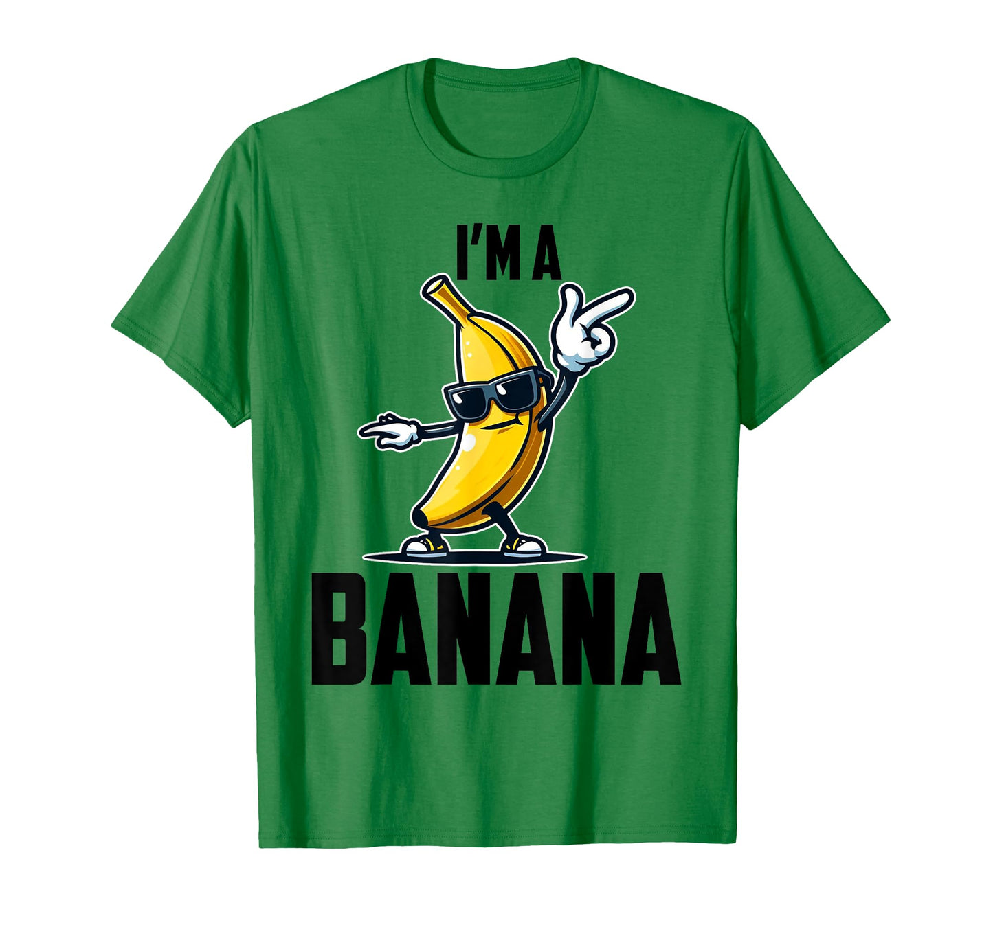 I'm A Banana Shirt Cute Funny Banana Costume Men Women Kids T-Shirt