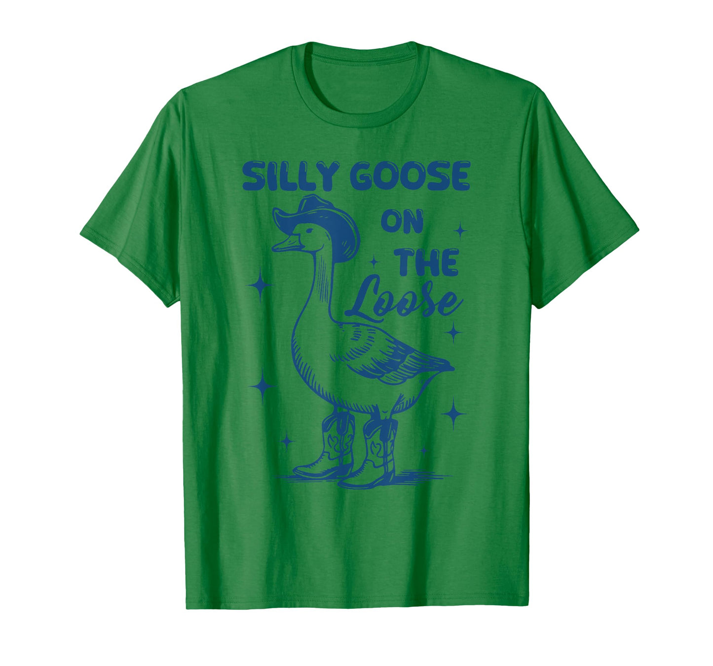 Funny Retro Vintage Meme Silly Goose On The Loose T-Shirt