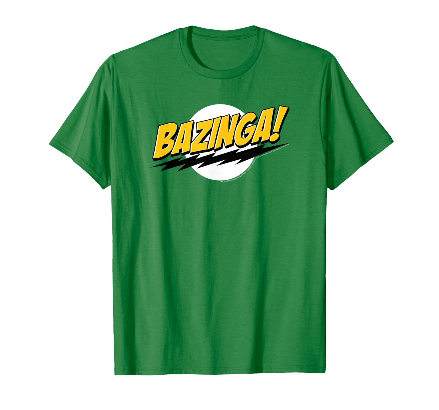 The Big Bang Theory Bazinga! Classic Logo Funny TV Show T-Shirt