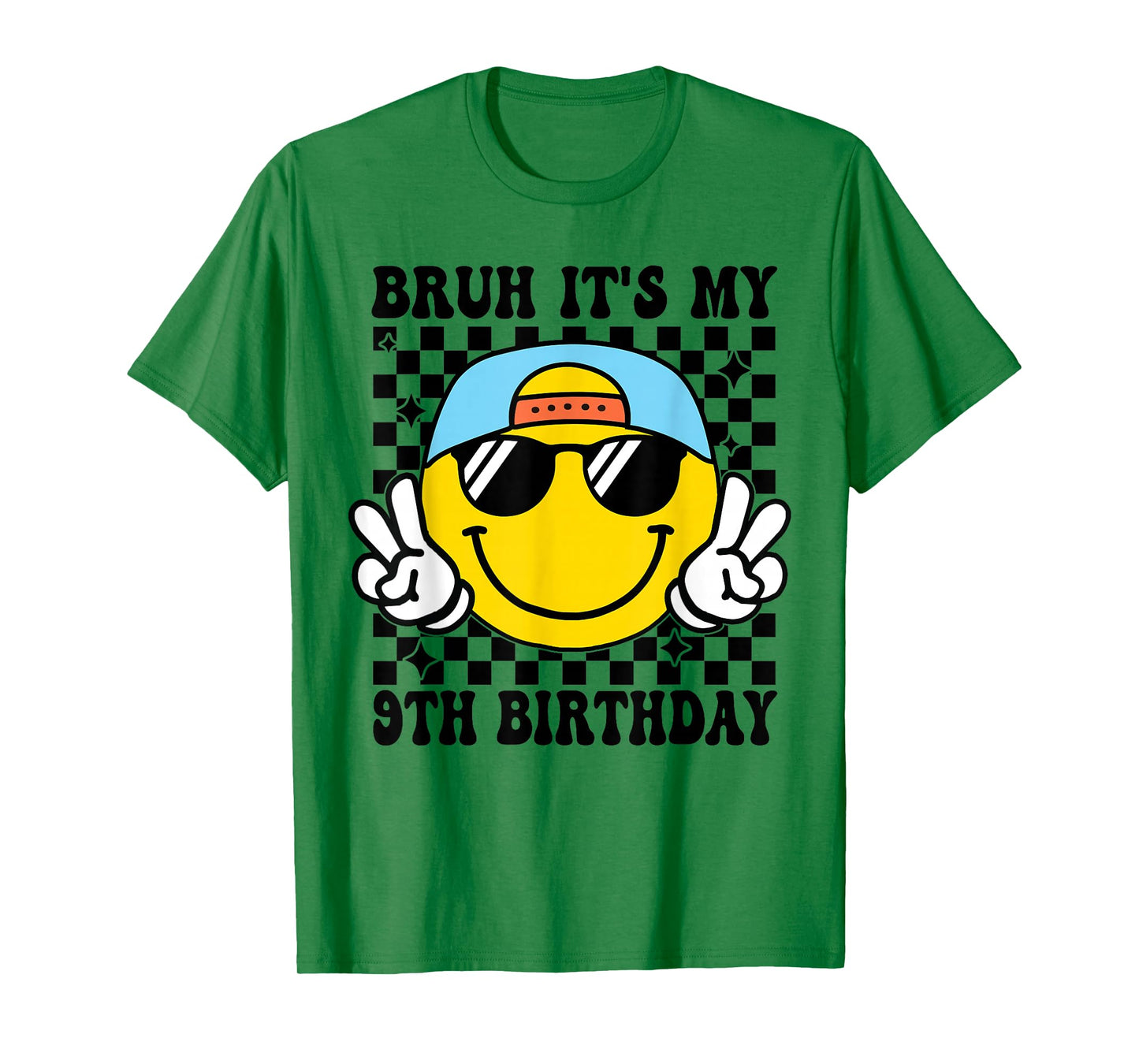 Bruh It's My 9th Birthday 9 Year Old Birthday Boys Girls T-Shirt
