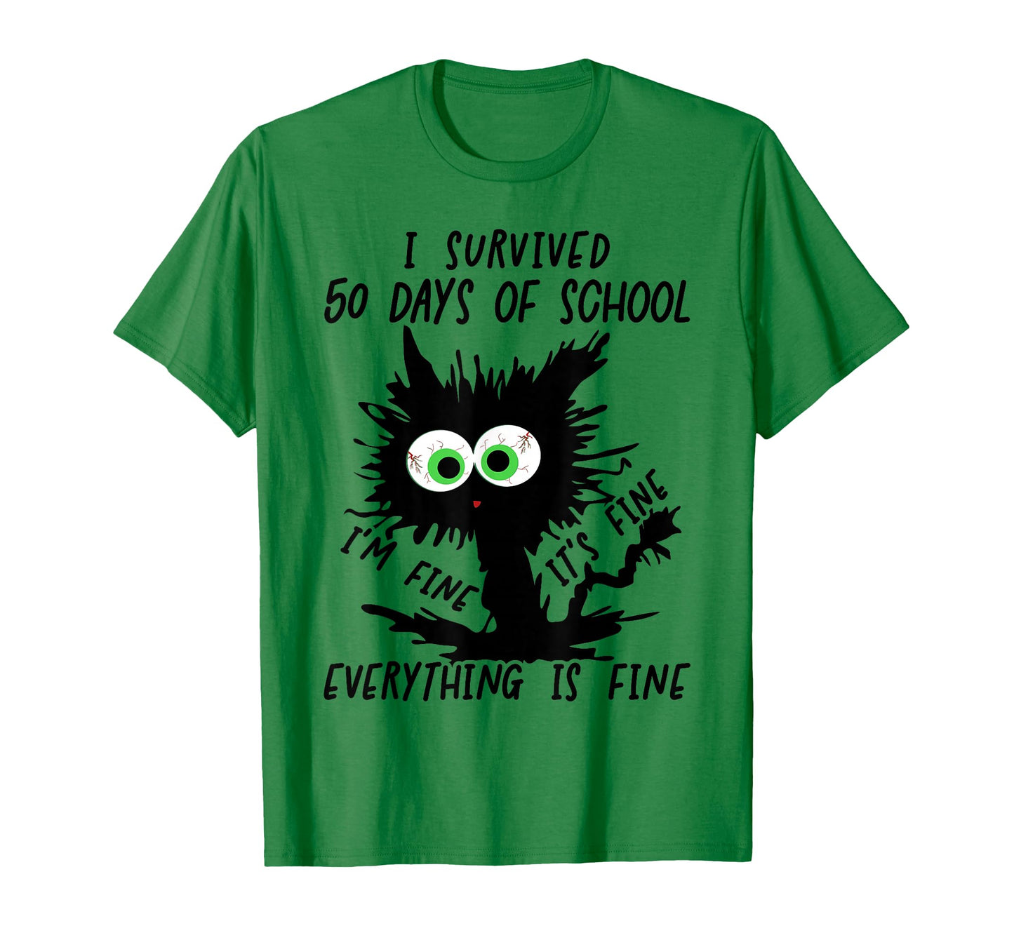 I Survived 50 Days Of School T-Shirt