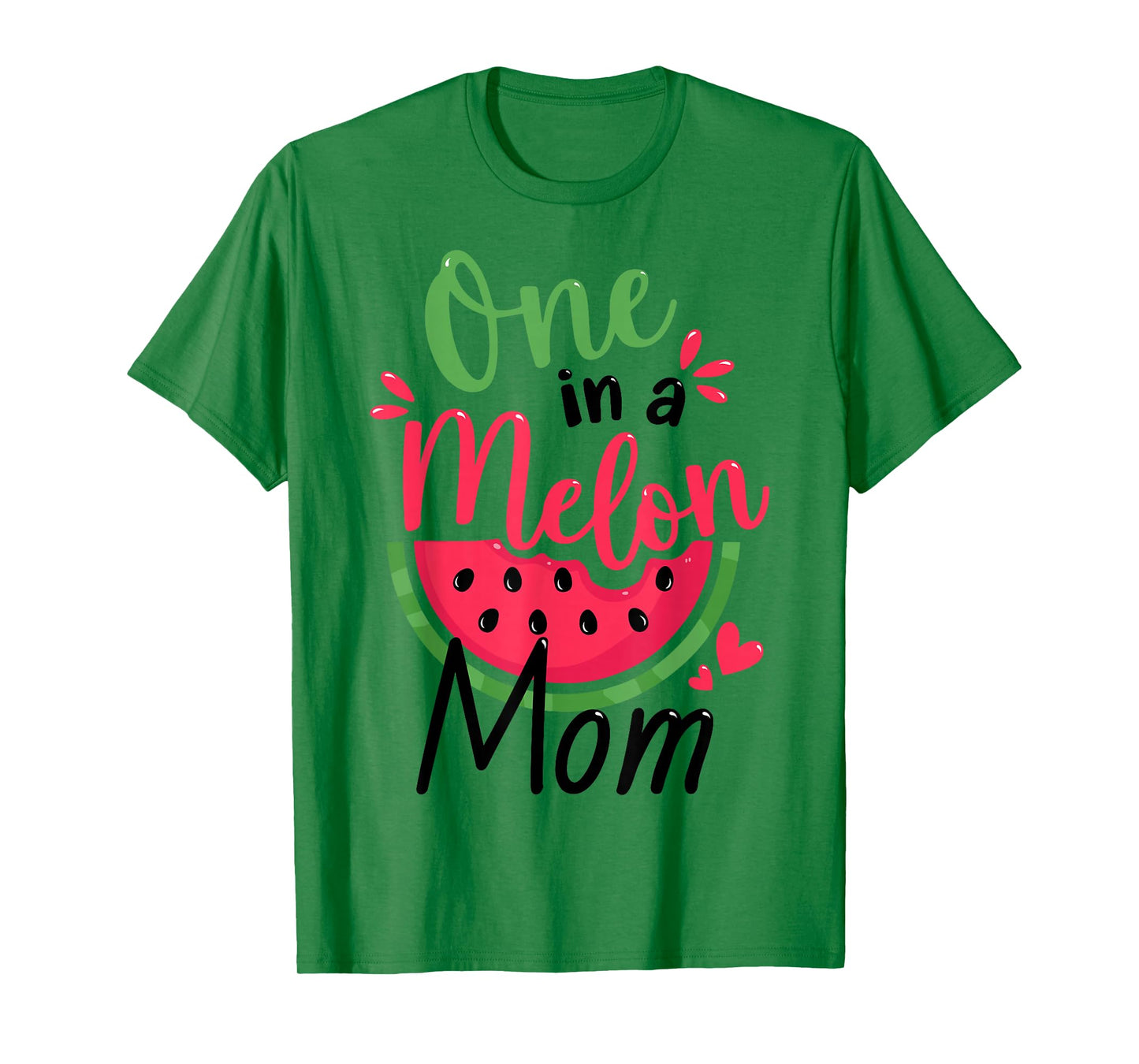 One in a Melon Mom 1st Birthday Party Family Matching T-Shirt