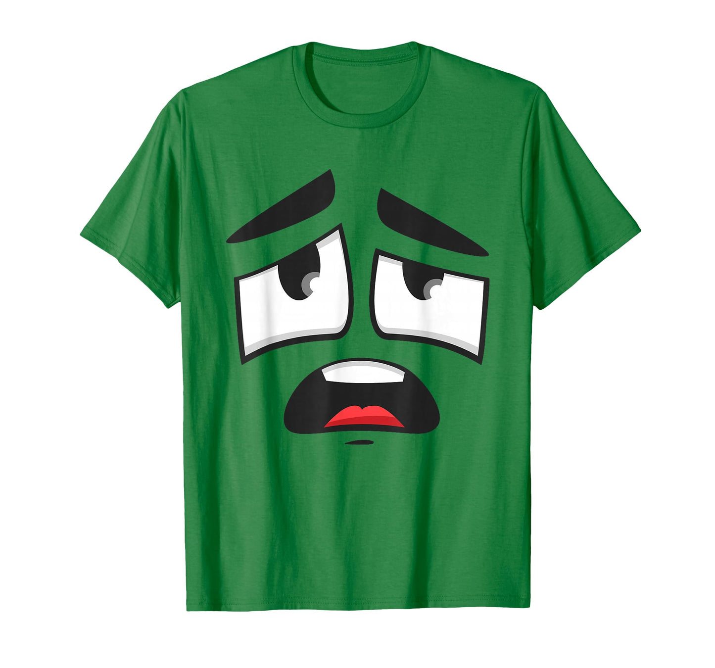 Creepy Carrots Face Funny Halloween Costume Kids and Adults T-Shirt