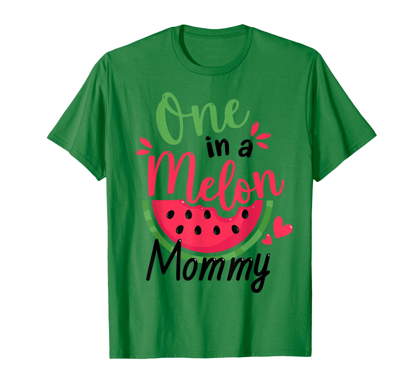One in a Melon Mommy 1st Birthday Party Family Matching T-Shirt