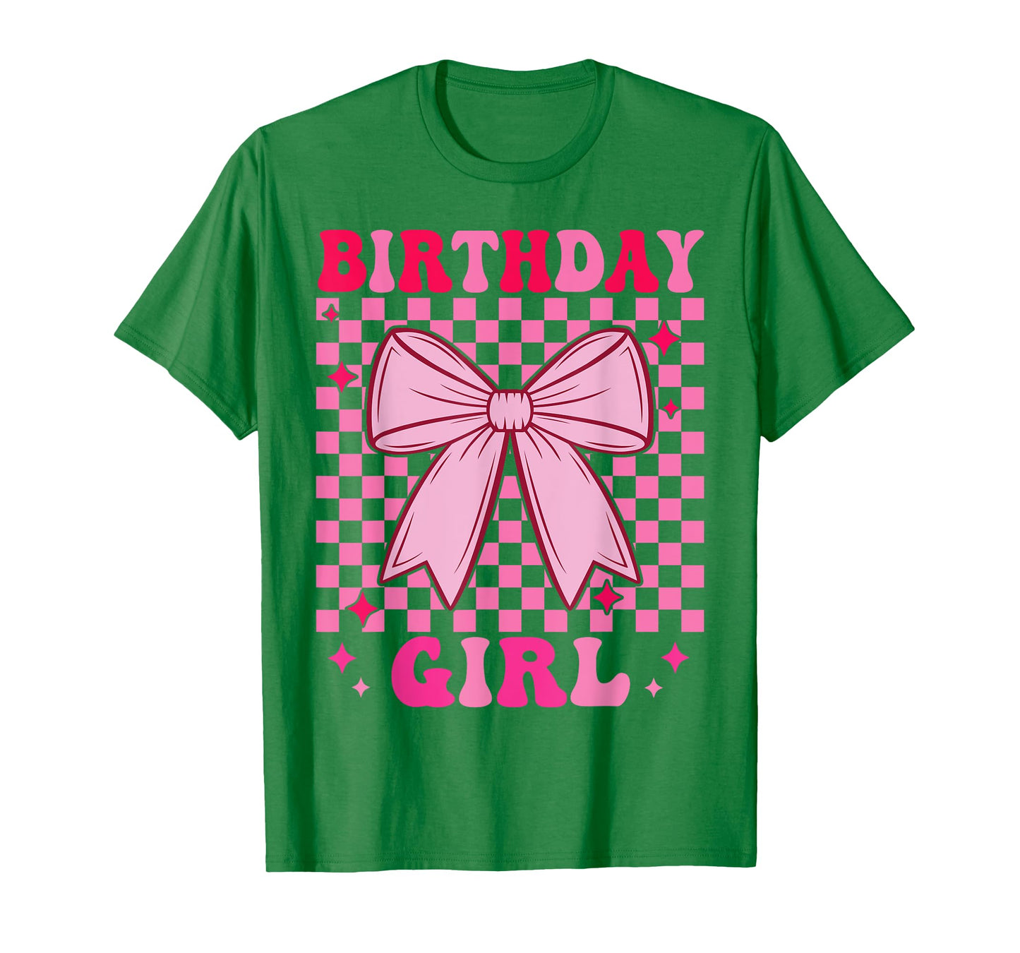 Birthday Girl Coquette Funny Birthday Girl Pink Coquette Bow T-Shirt