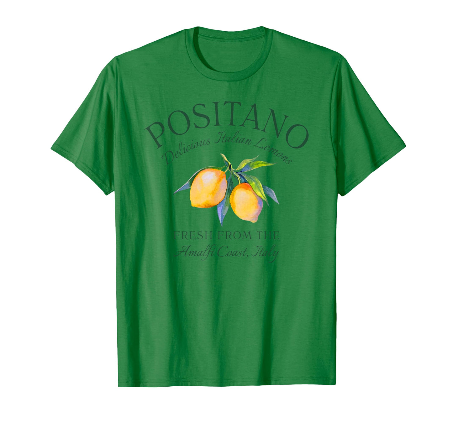 Positano Italy Amalfi Coast Italian Lemons Italian Town T-Shirt