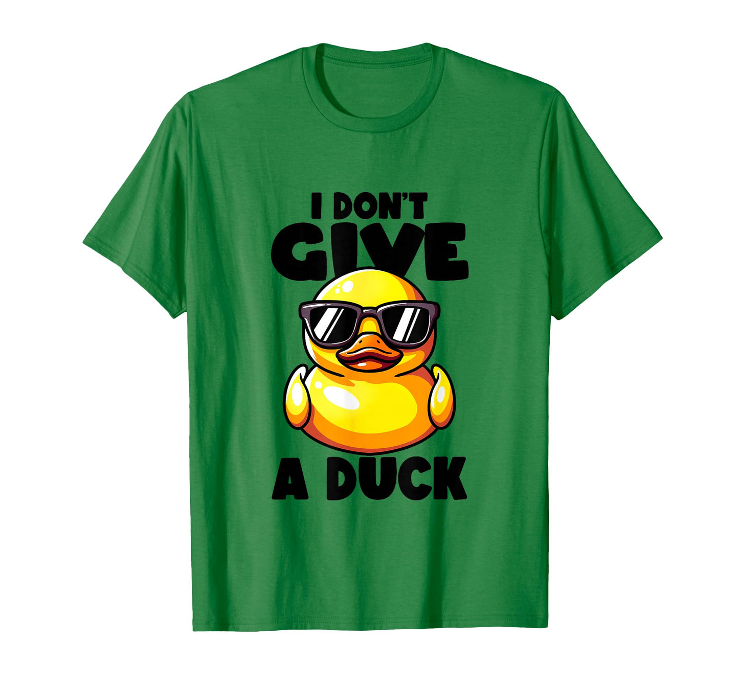 I Don't Give A Duck Lover Funny Duck Owner Rude I Love Duck T-Shirt
