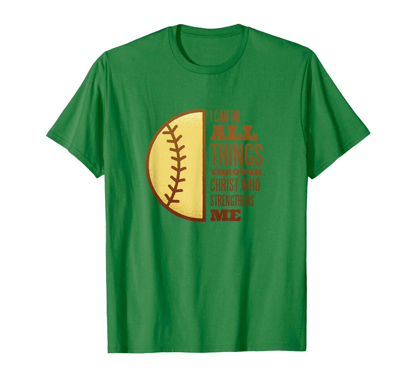 I Can Do All Things Softball T-Shirt