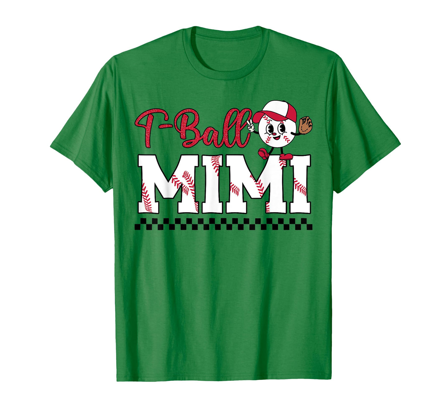 Tee Ball Mimi Leopard Funny Tball Mimi Mother's Day T-Shirt
