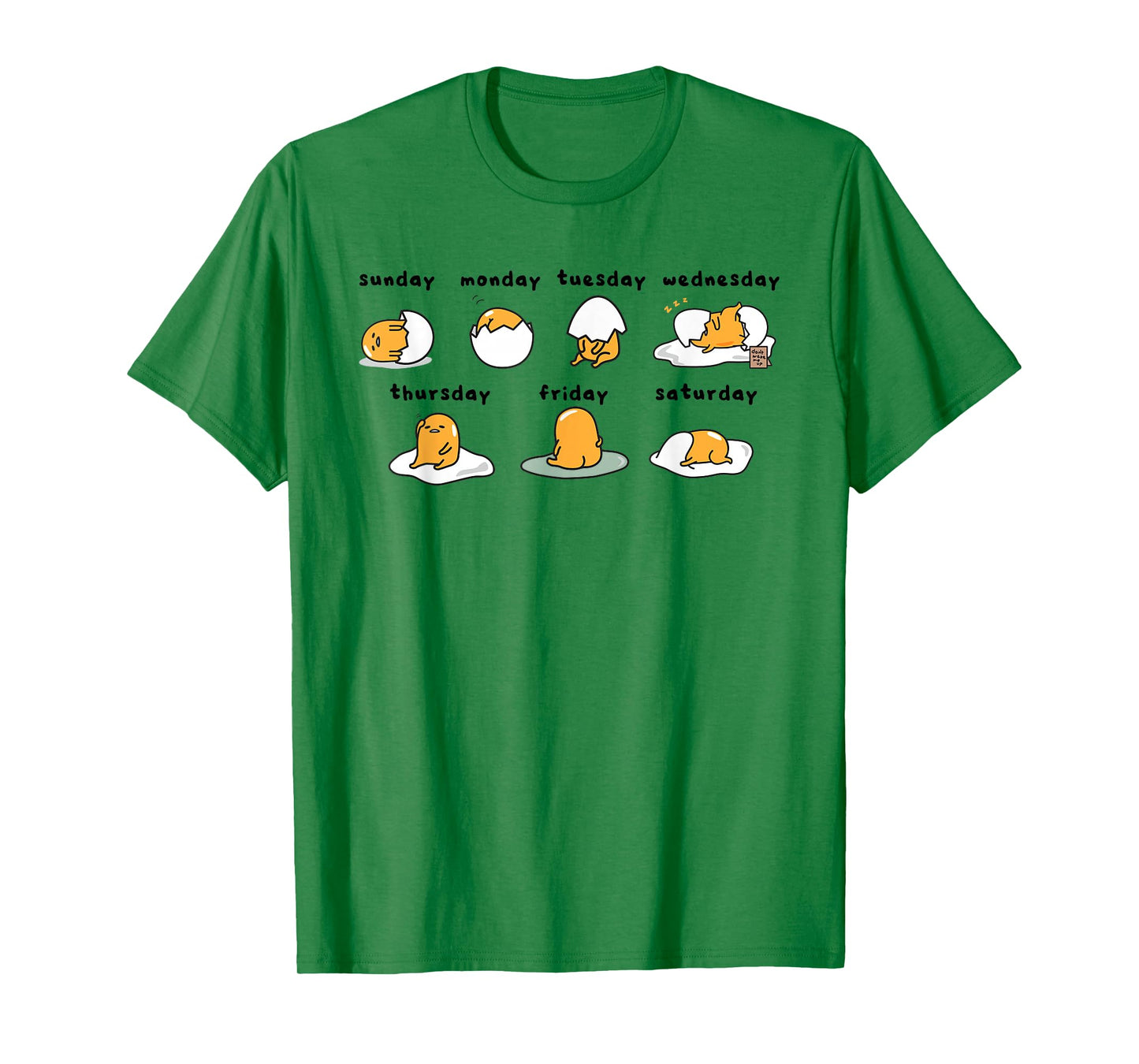 Gudetama Days of the Week T-Shirt