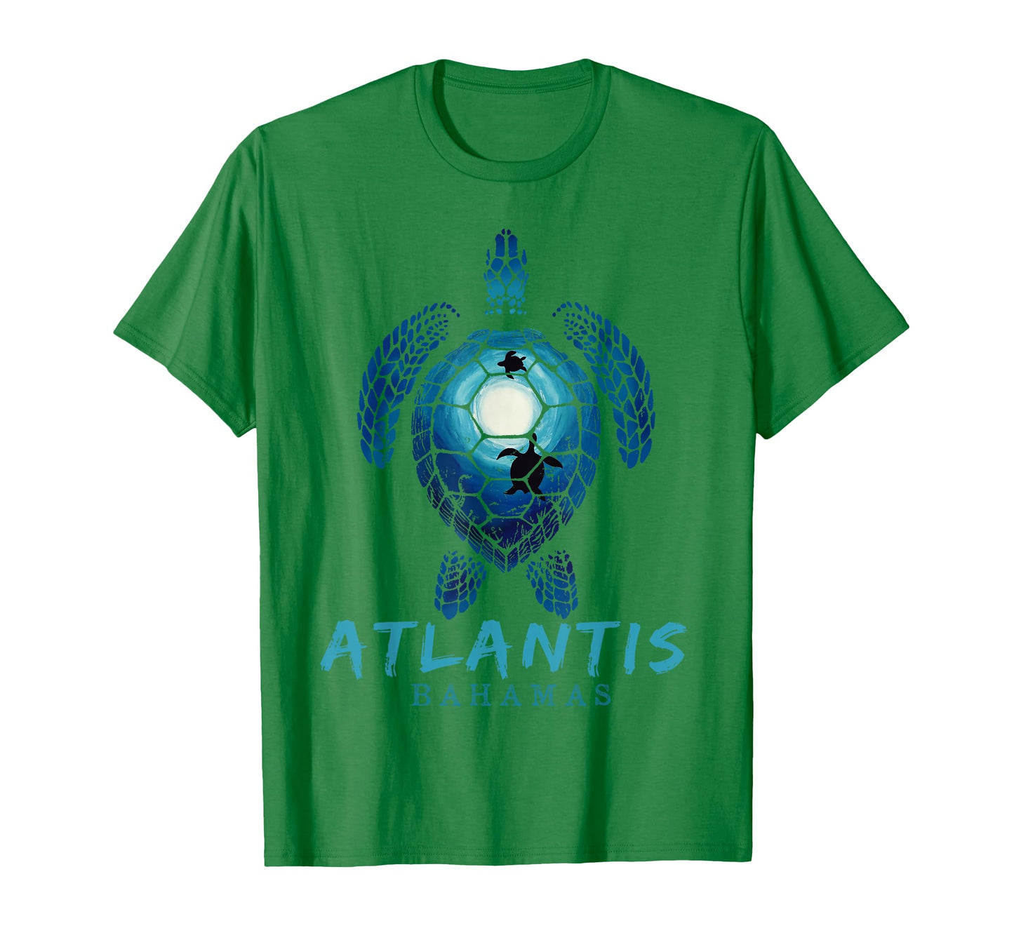 Atlantis Bahamas Sea Turtle Beach Lover Ocean Animals T-Shirt
