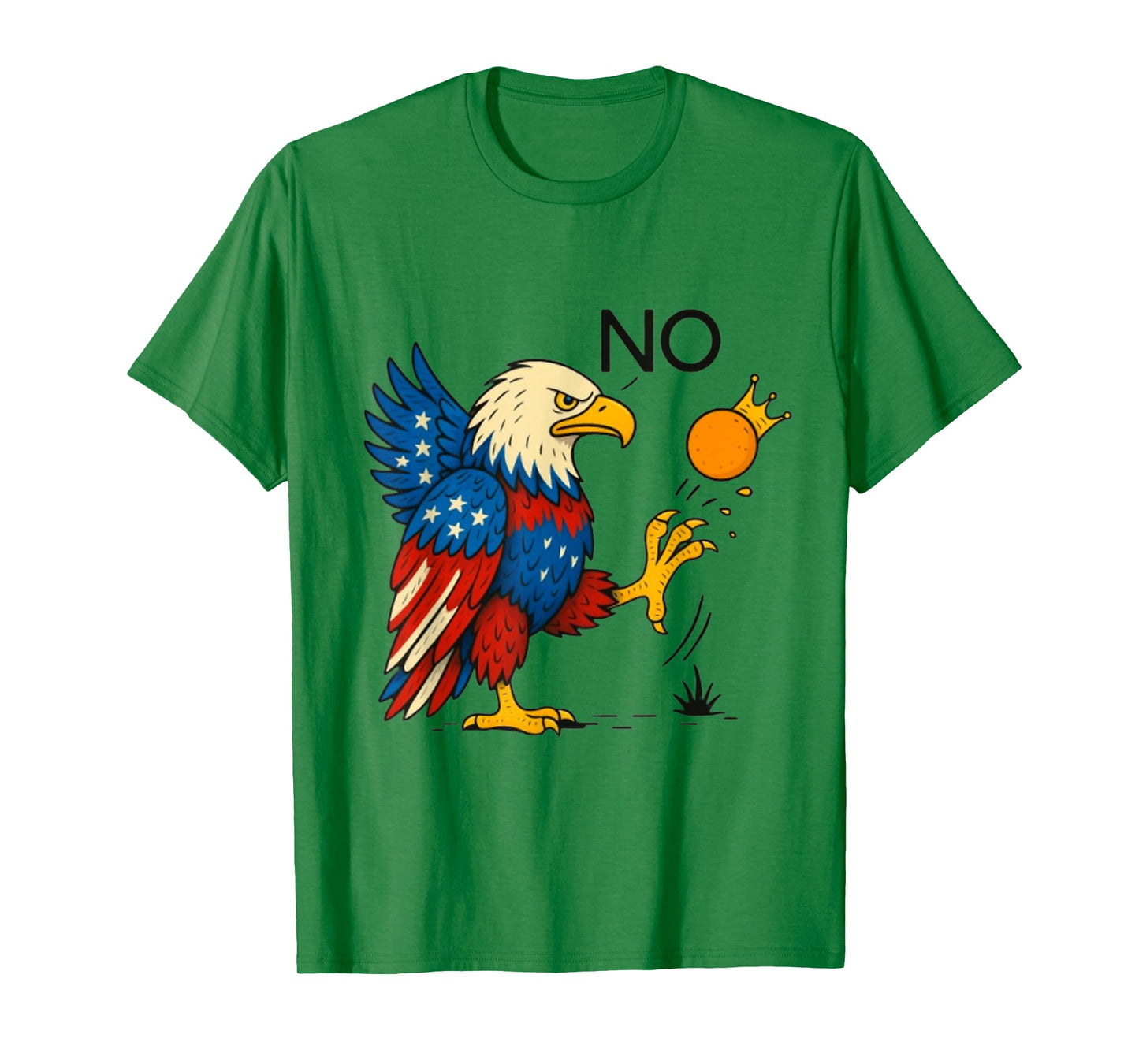 Funny No Kings In America Men Women T-Shirt