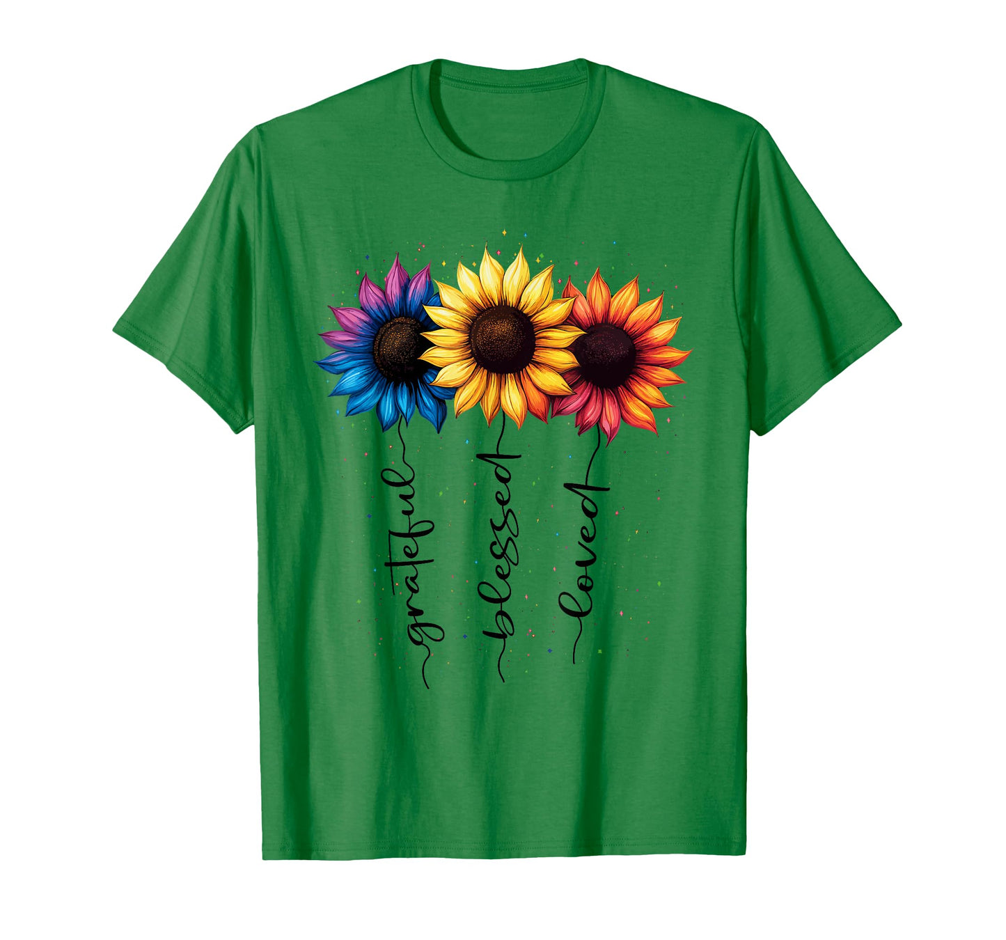 Sunflowers Inspiration Floral Flower Motivation Flowers T-Shirt