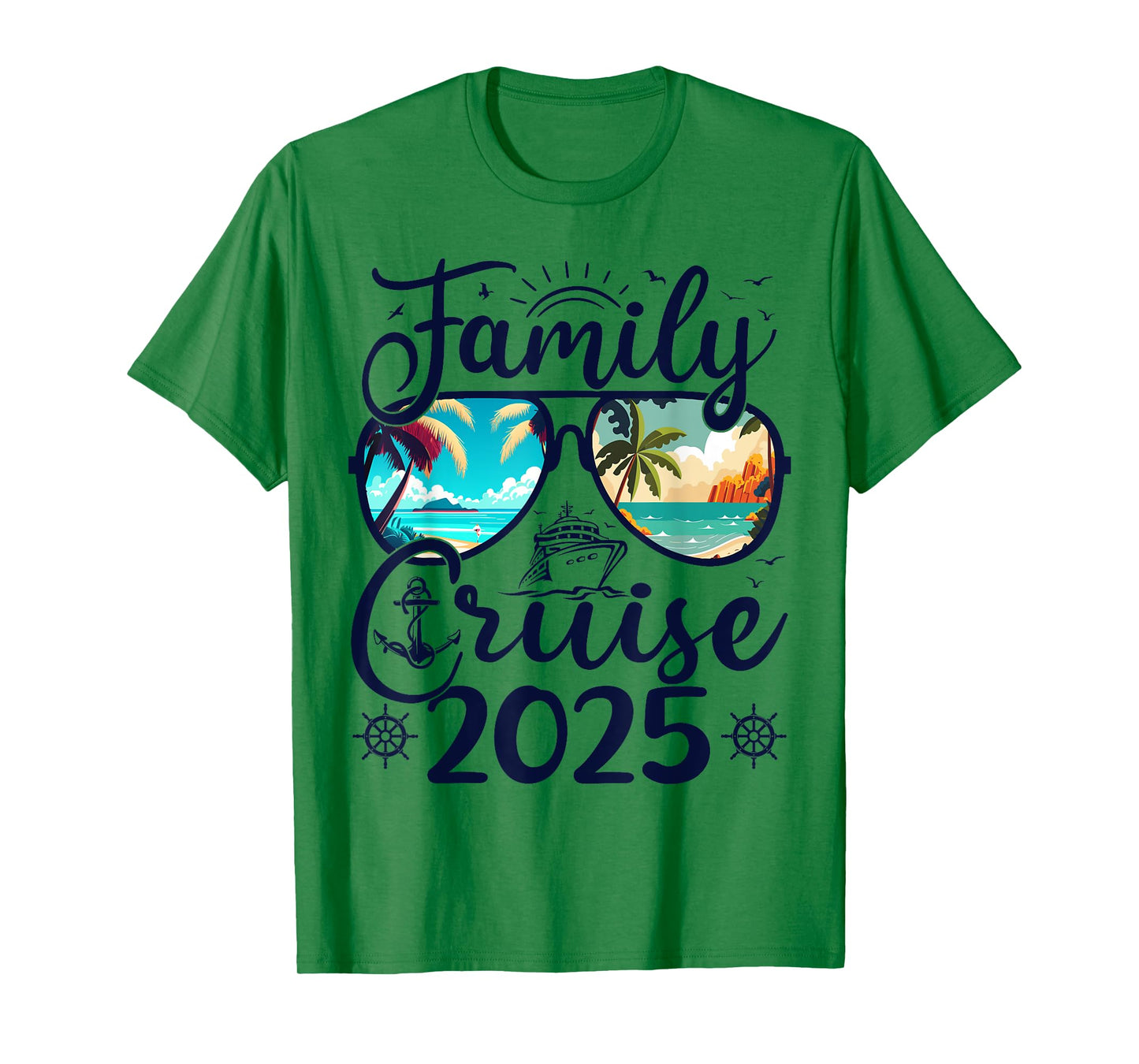 Family Cruise 2025 Summer Vacation Matching Family Cruise Men Women Kids T-Shirt